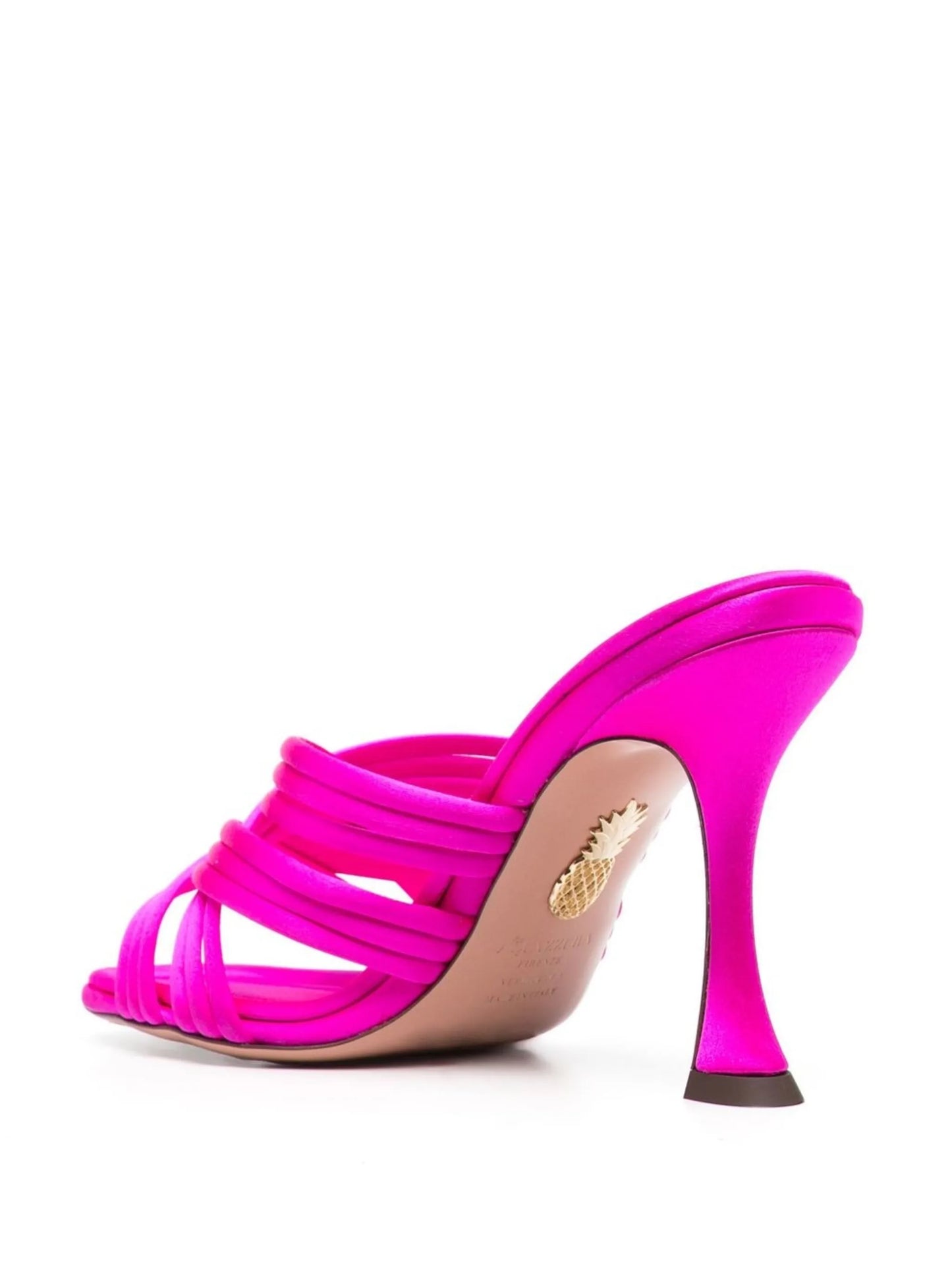 Oahu 95mm satin sandals