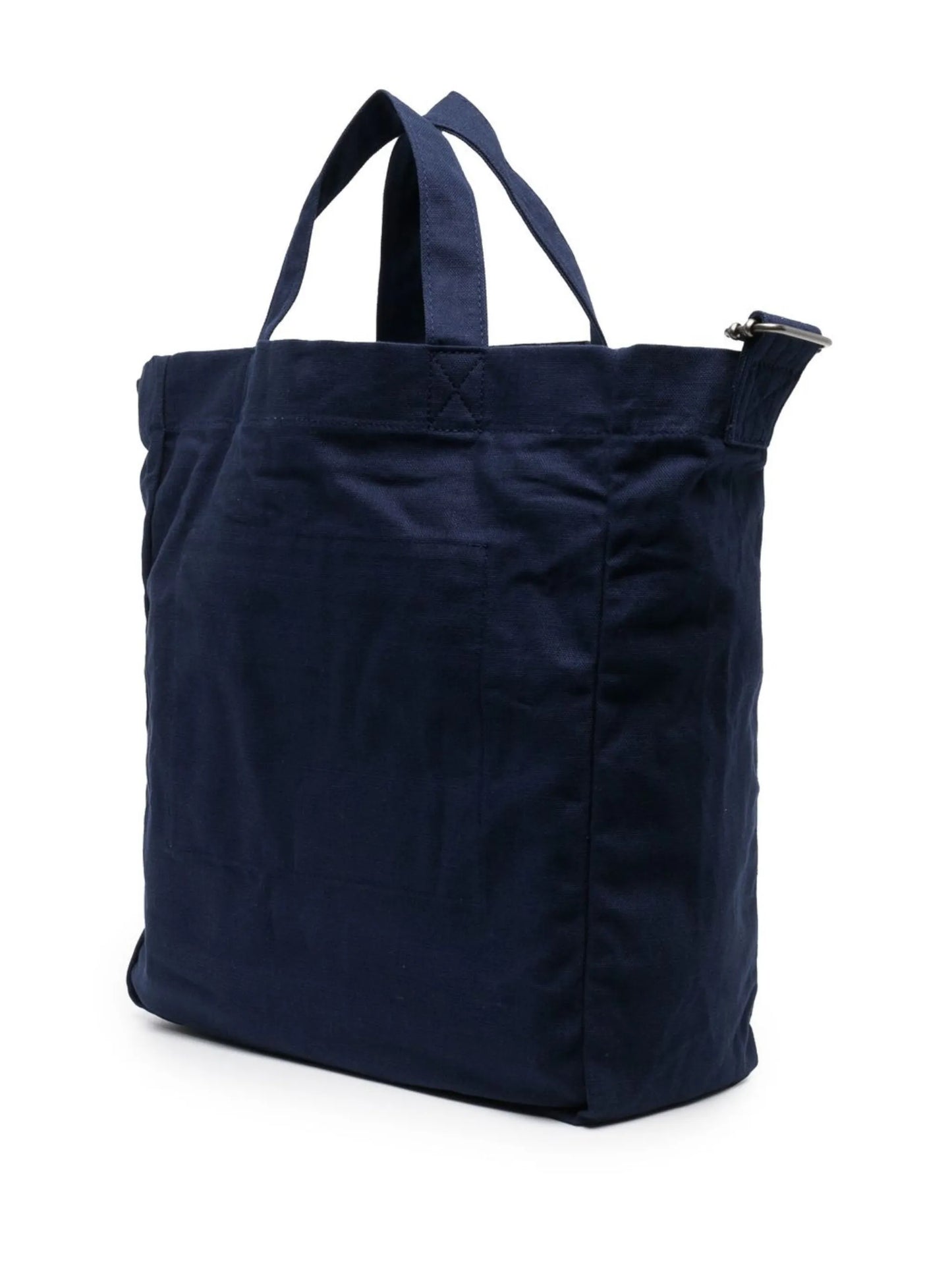 embroidered-logo tote bag