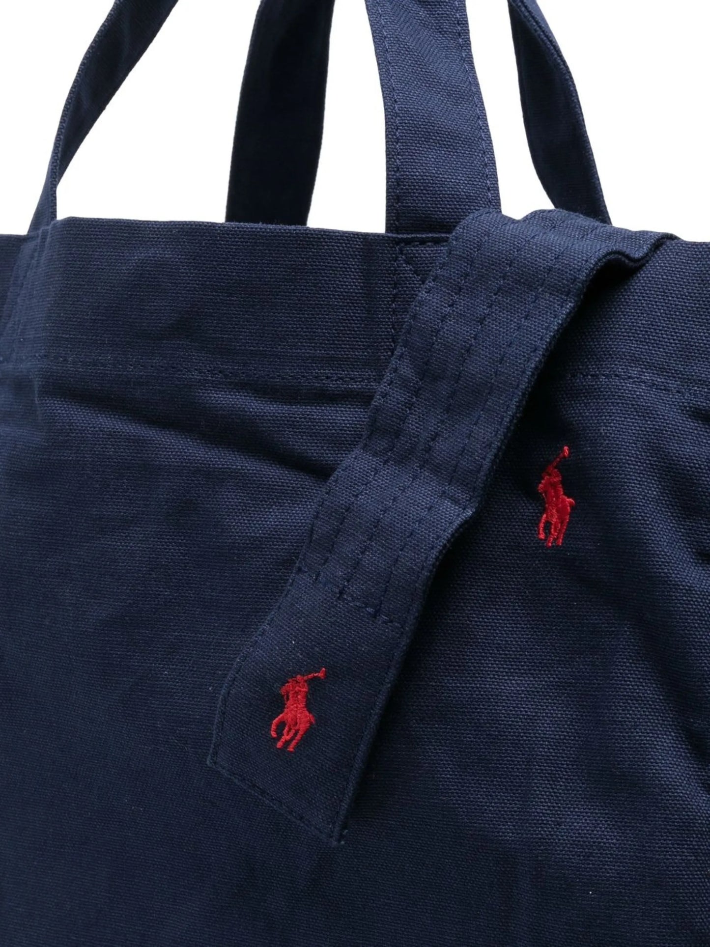 embroidered-logo tote bag