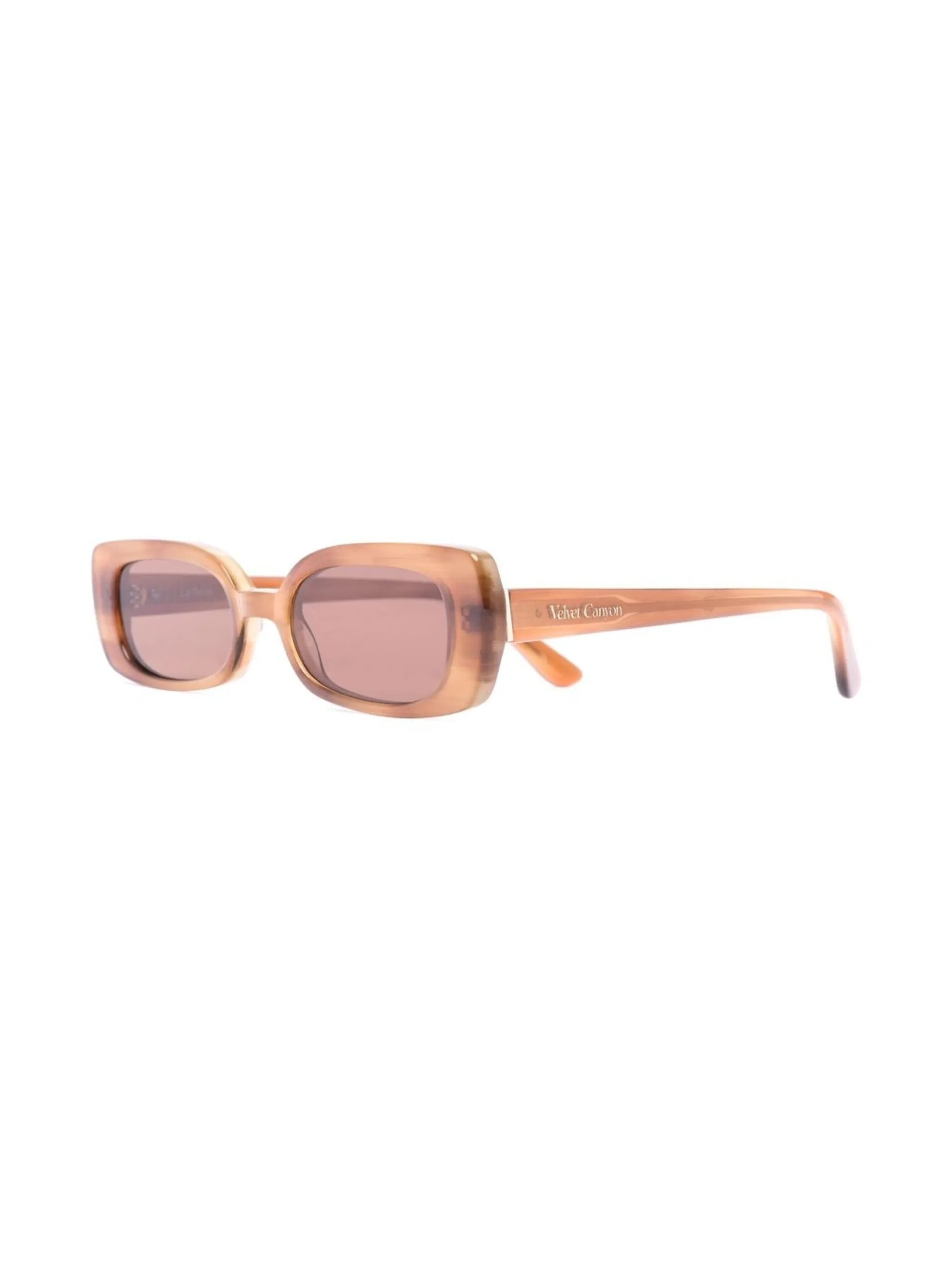 La Petite rectangle-frame sunglasses