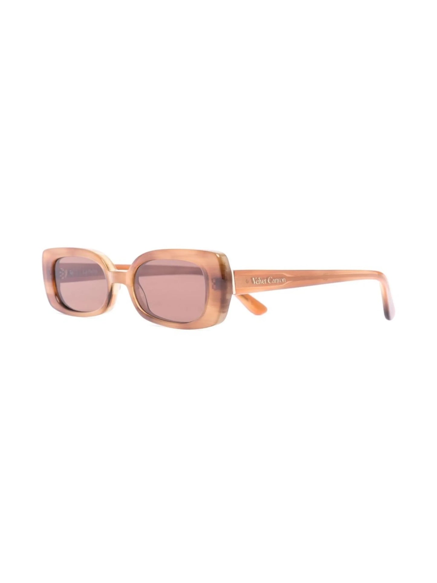 La Petite rectangle-frame sunglasses
