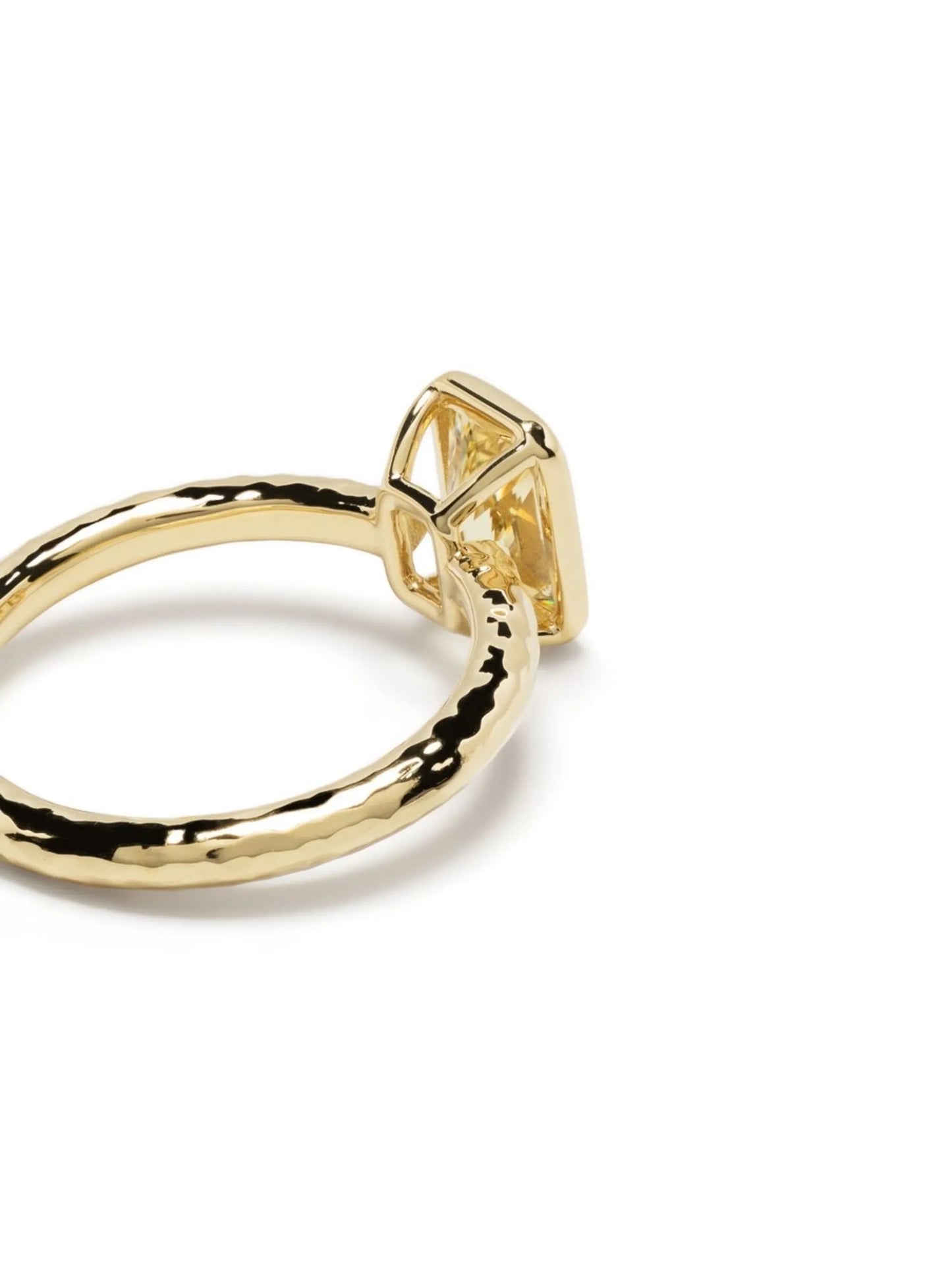 18kt yellow gold Beatrice sapphire engagement ring