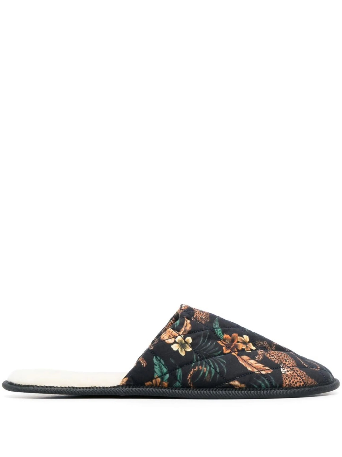 Soleia jungle-print slippers