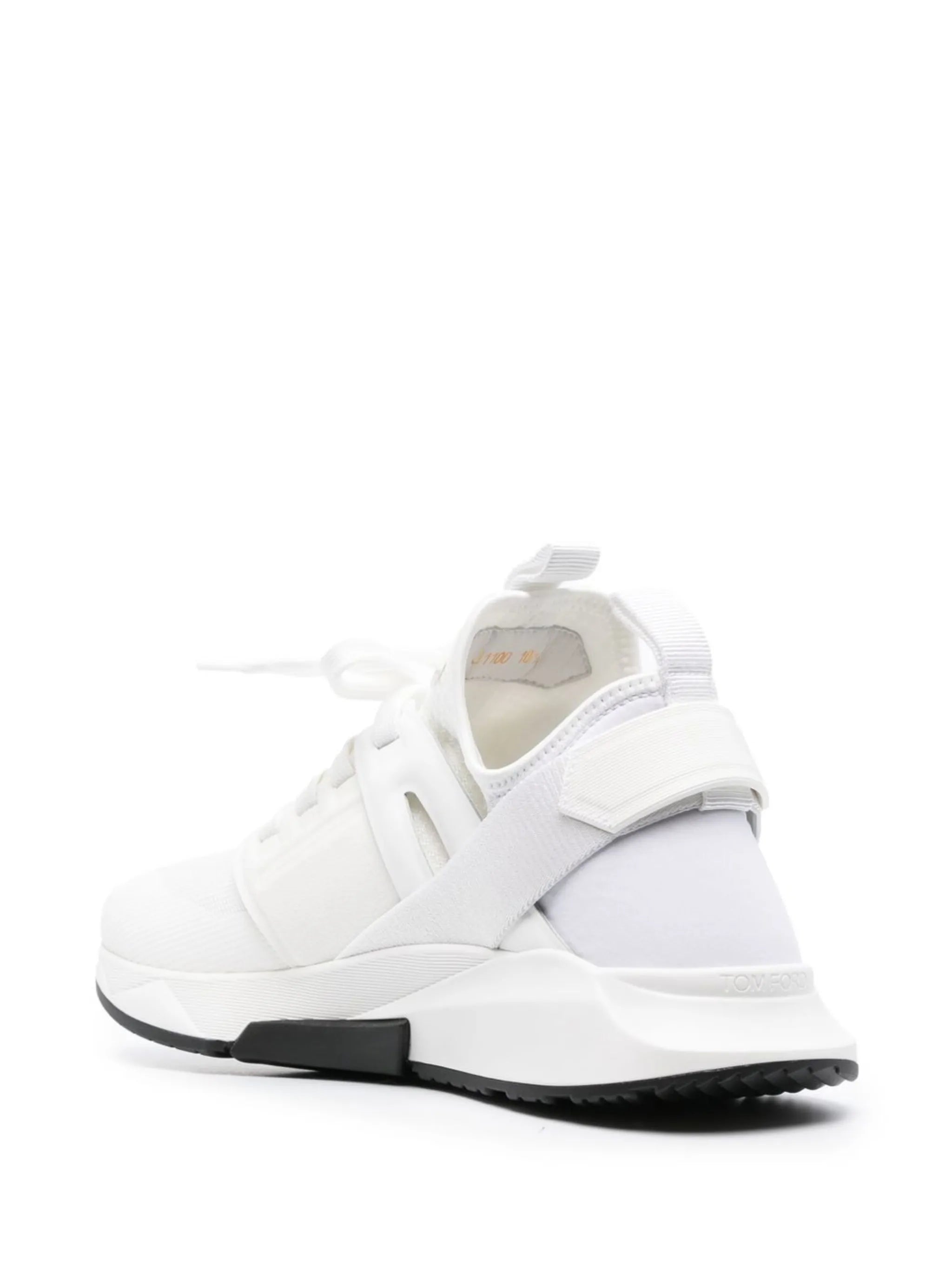 logo-patch lace-up sneakers