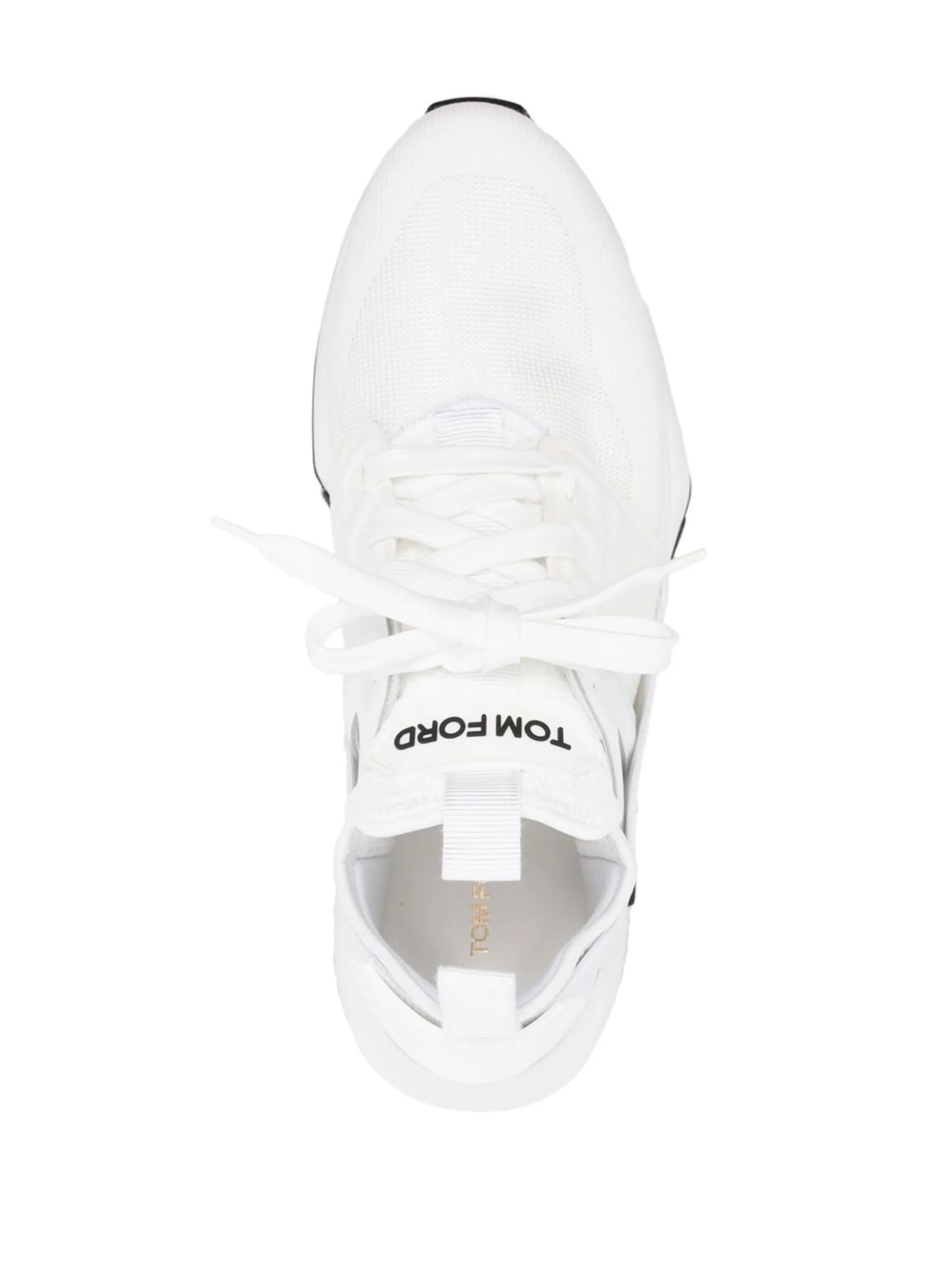 logo-patch lace-up sneakers