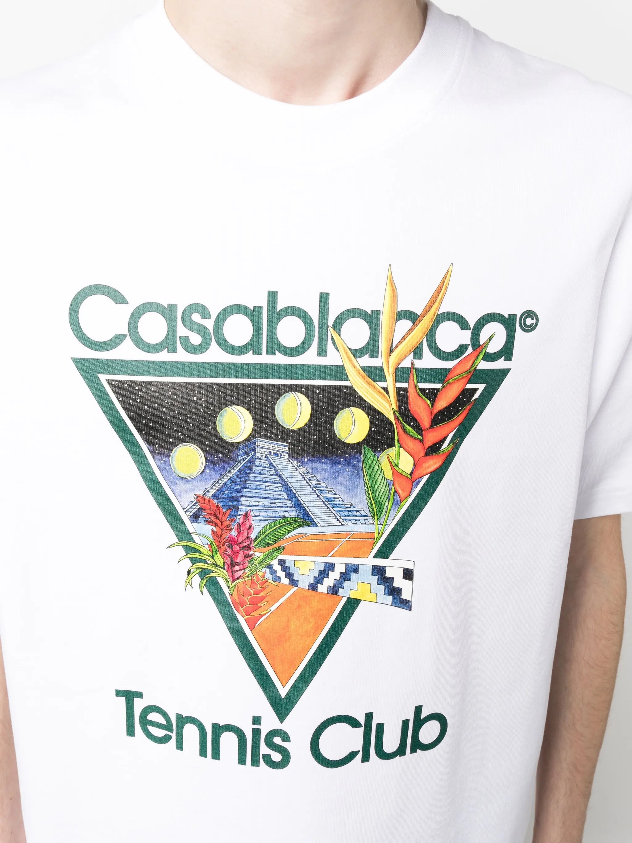 logo-print cotton T-shirt