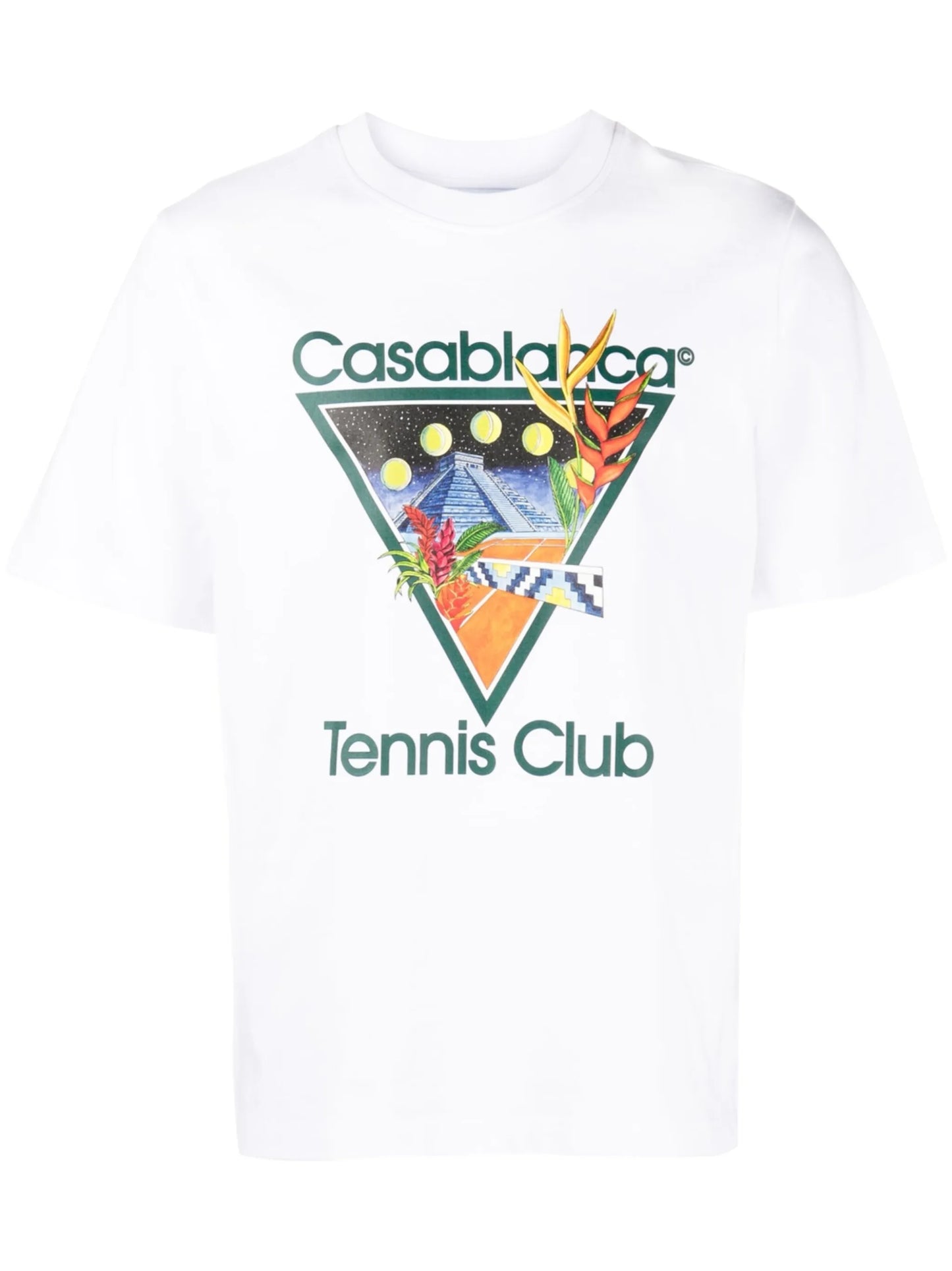 logo-print cotton T-shirt