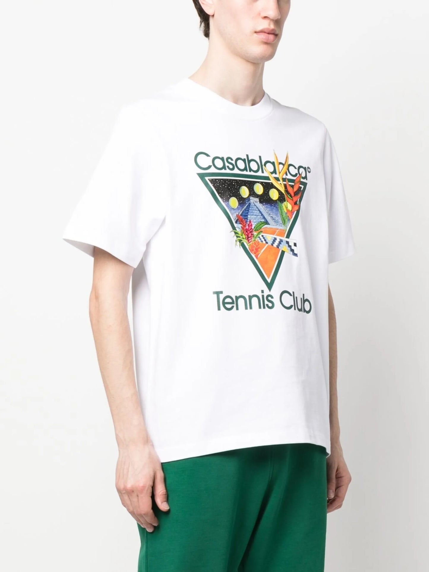 logo-print cotton T-shirt