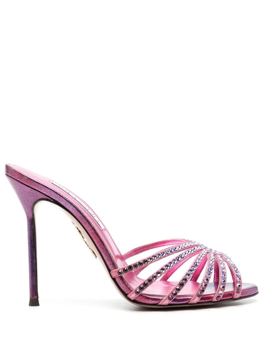 Flow embellished 105mm sandals
