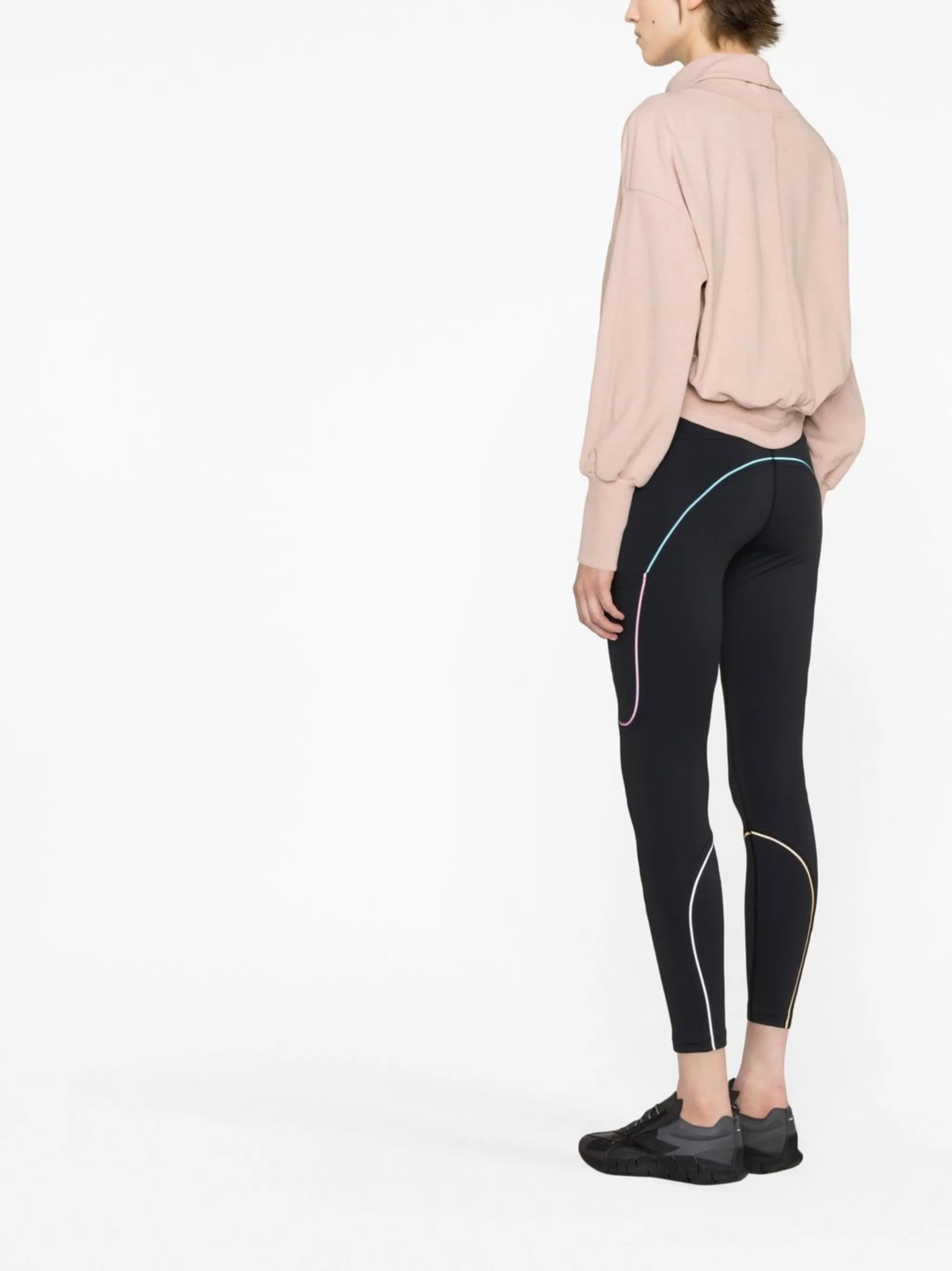 Frostknit piped trim leggings