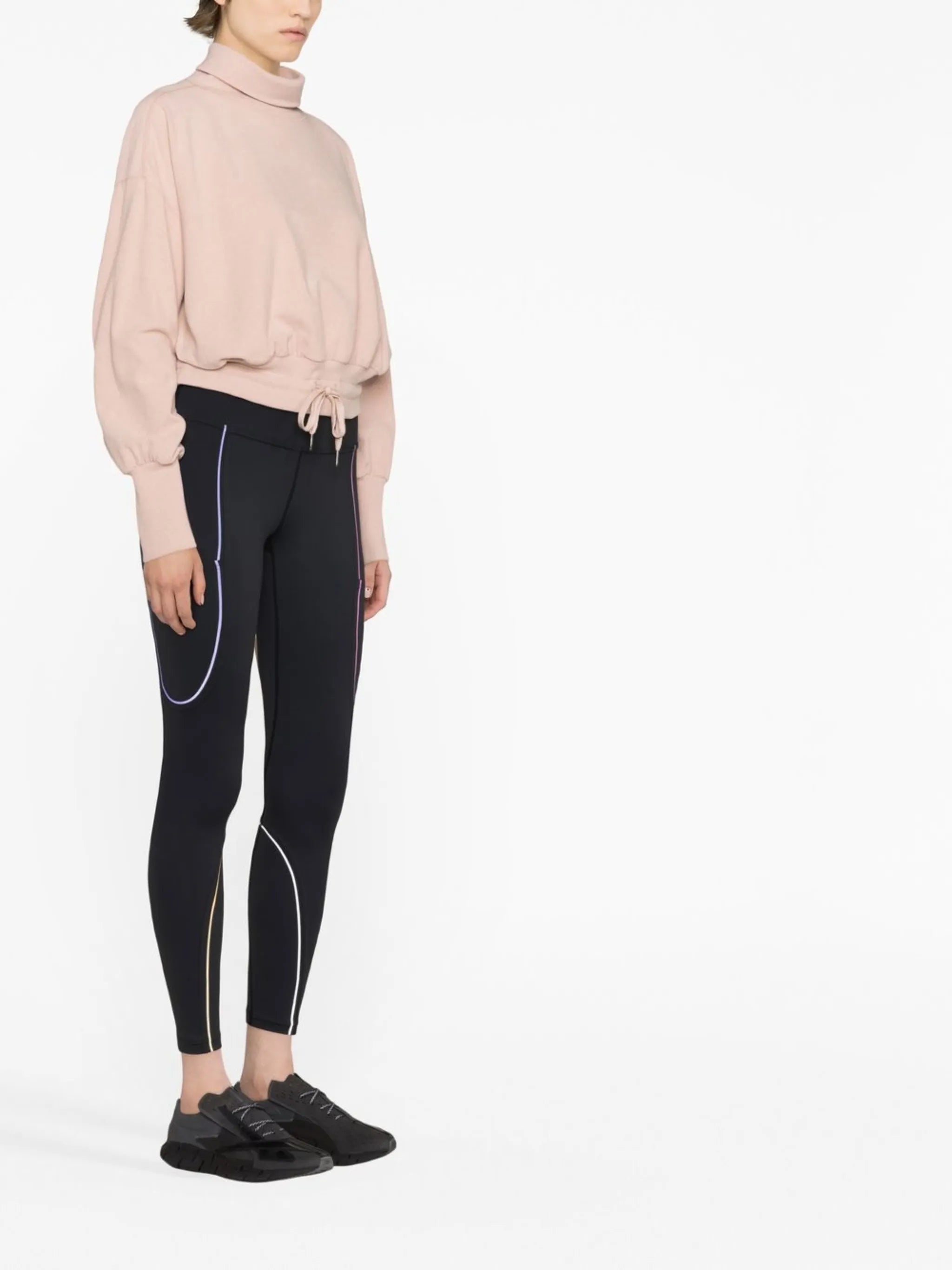 Frostknit piped trim leggings