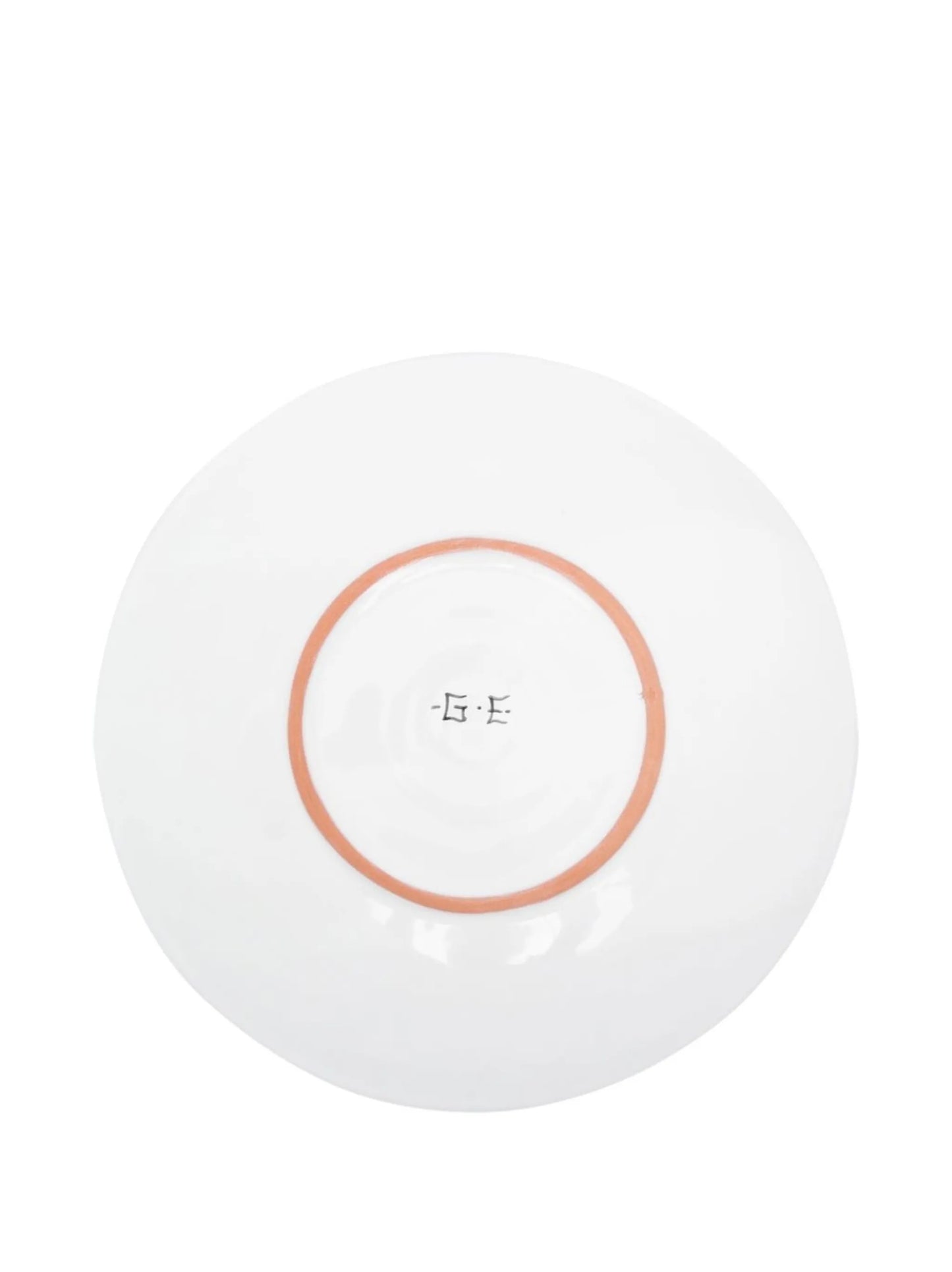 Floral-print dinner plate