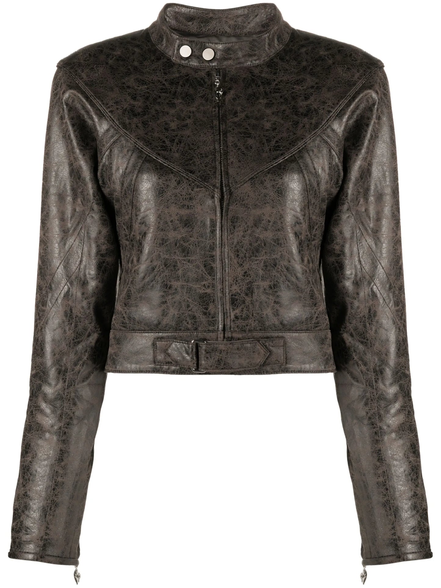 Vaughn faux-leather jacket
