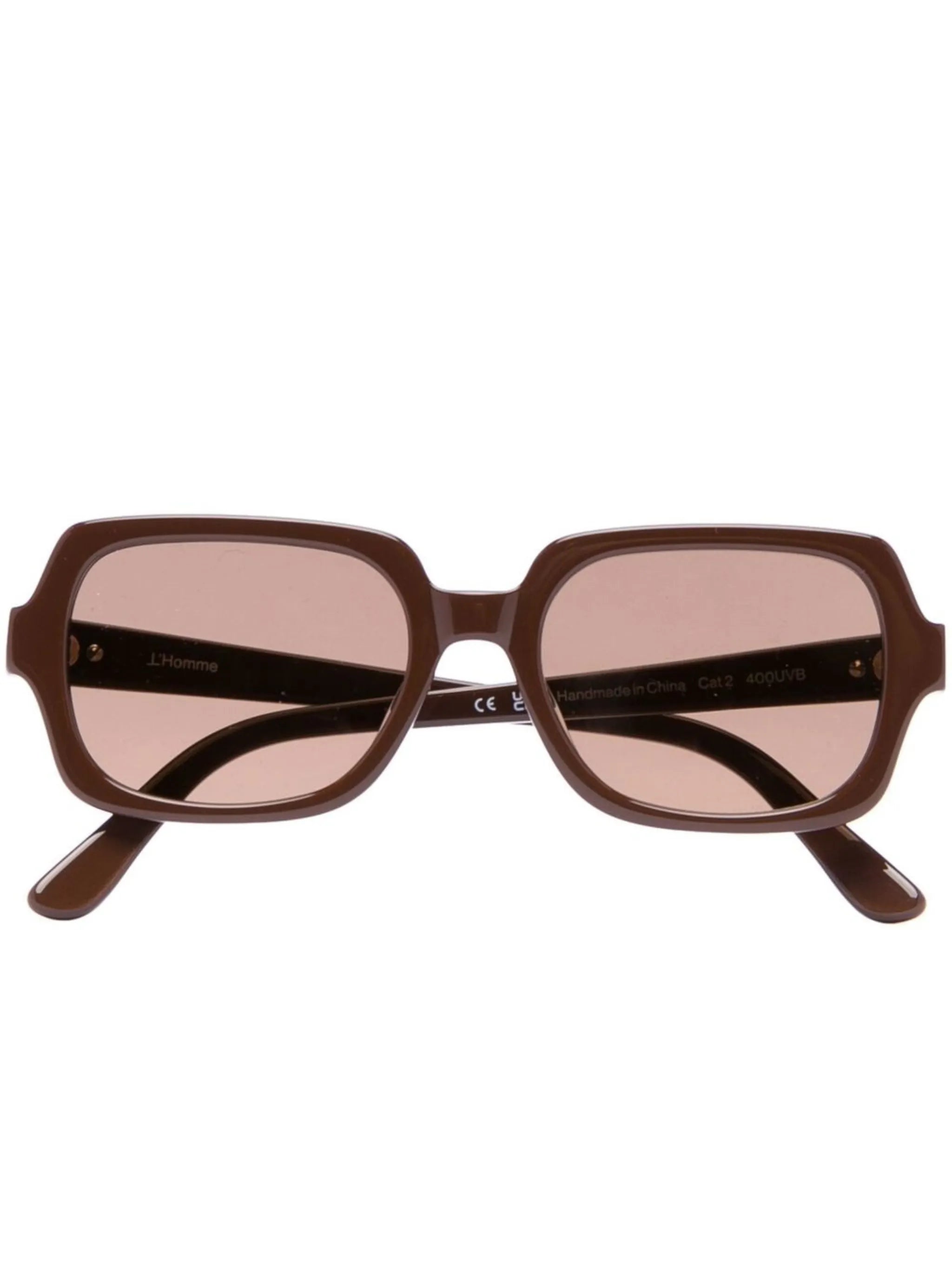 L'Homme square-frame sunglasses