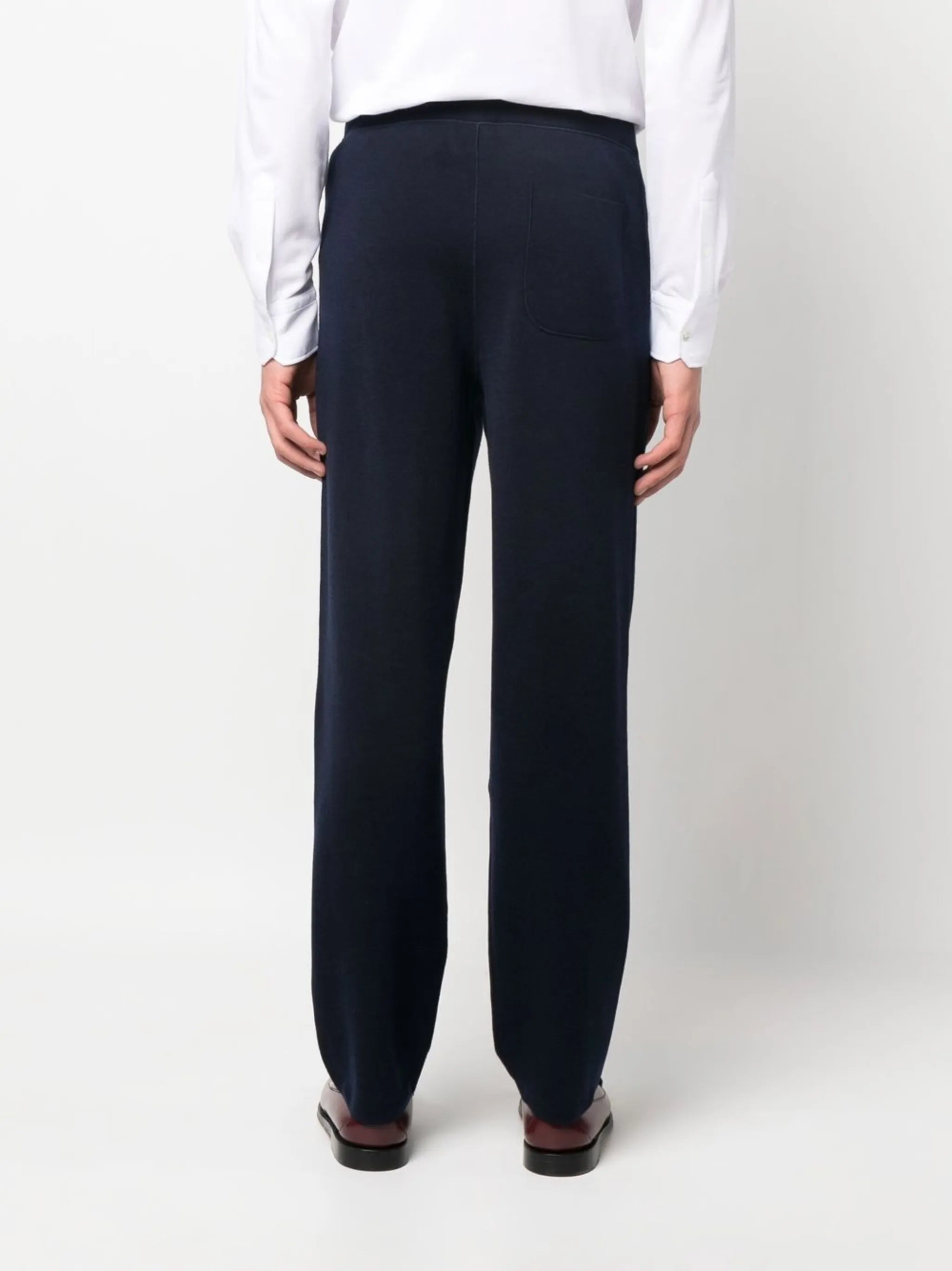 drawstring-fastening track pants