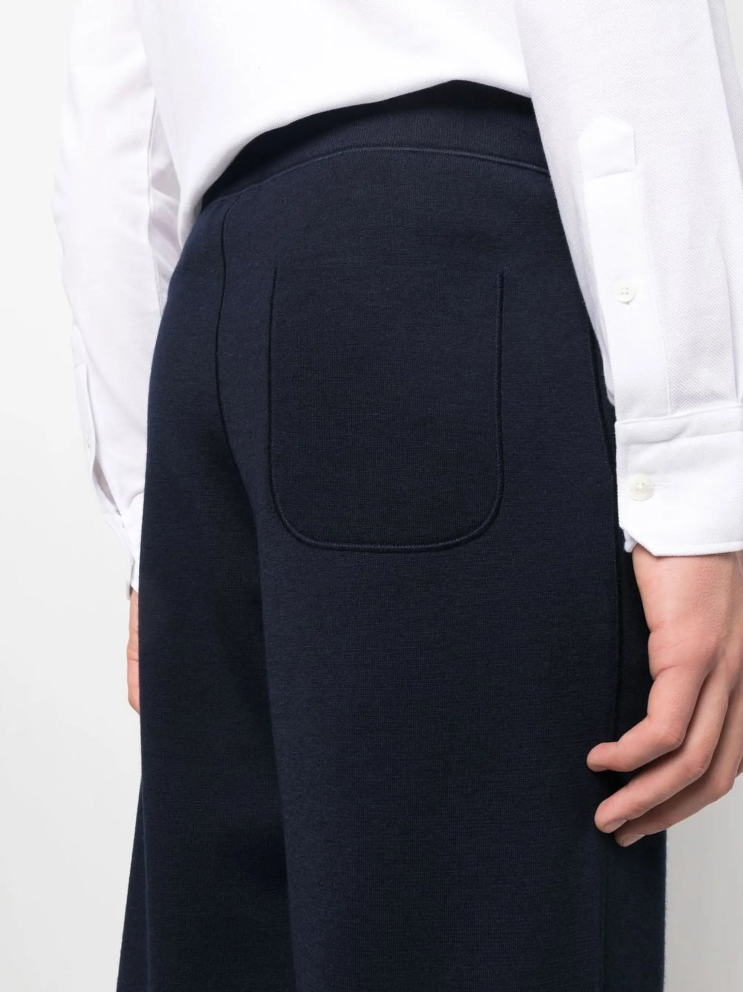 drawstring-fastening track pants