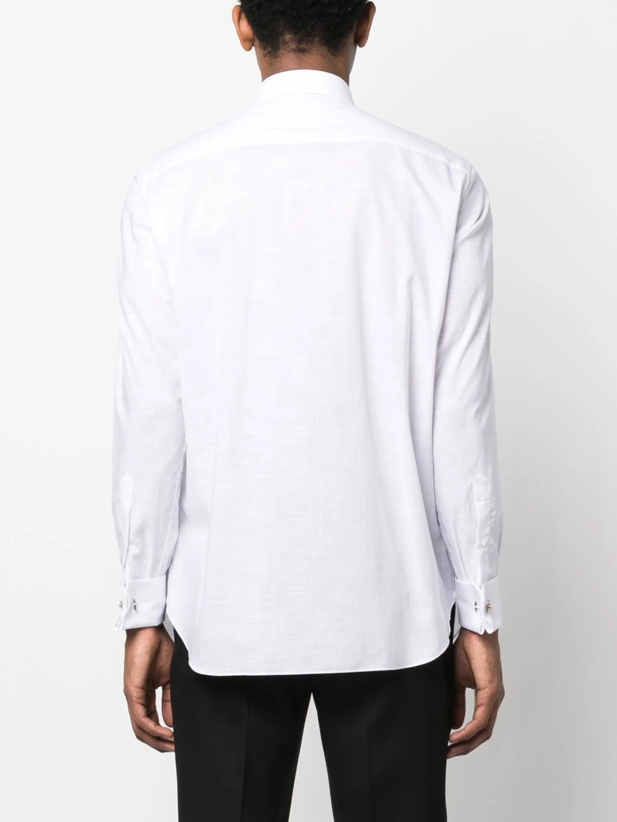 long-sleeve cotton shirt