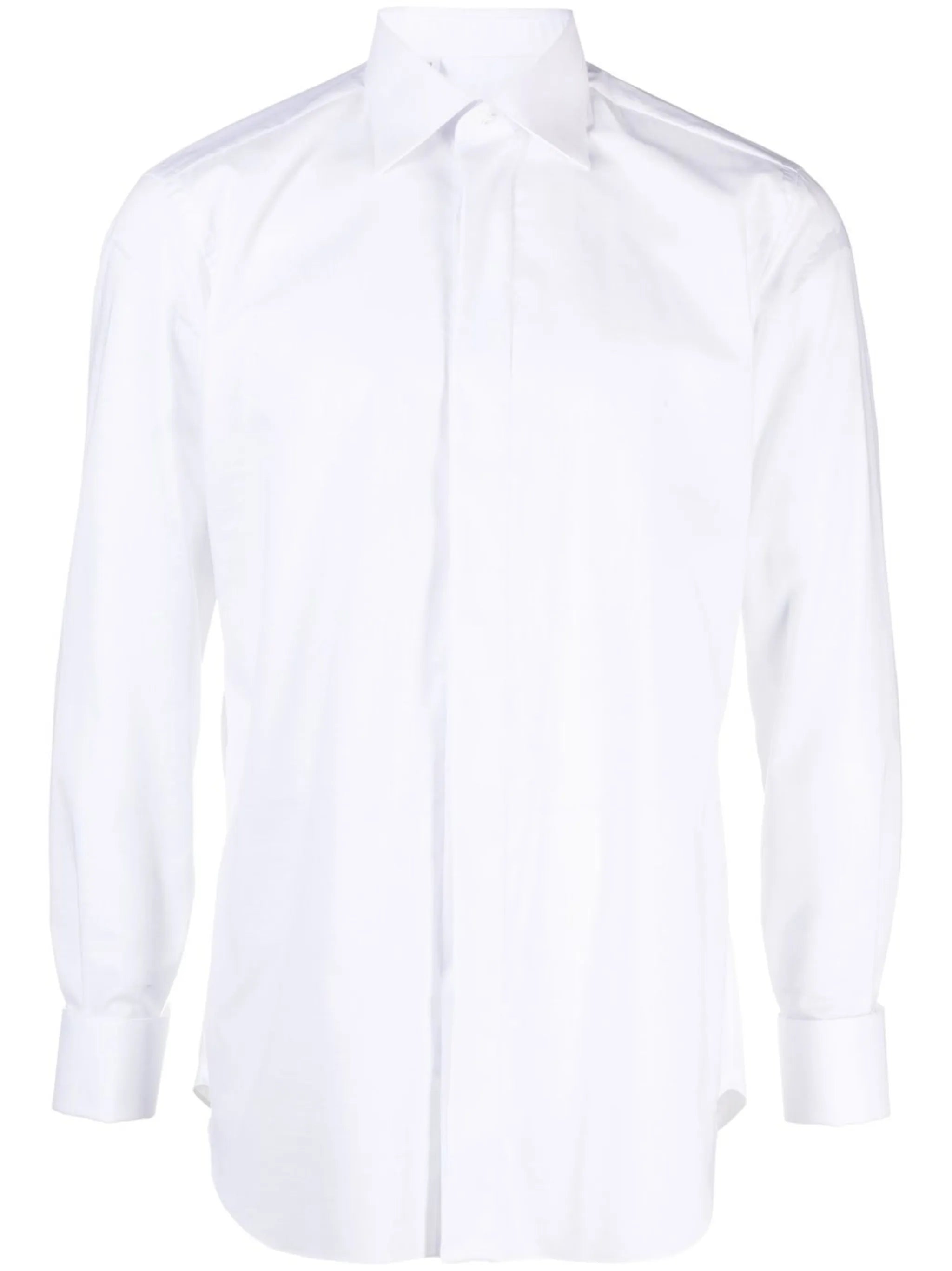 long-sleeve cotton shirt