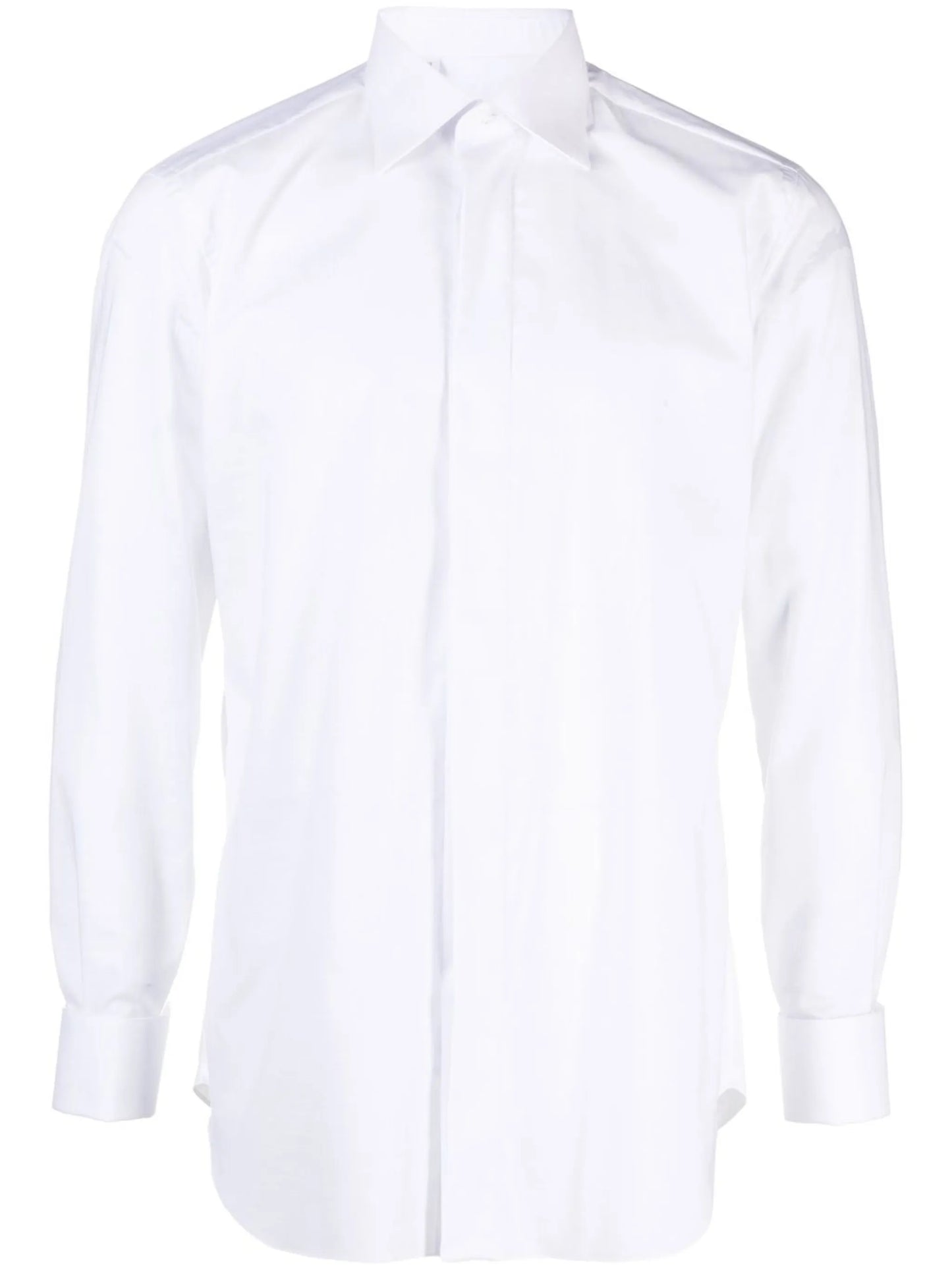 long-sleeve cotton shirt