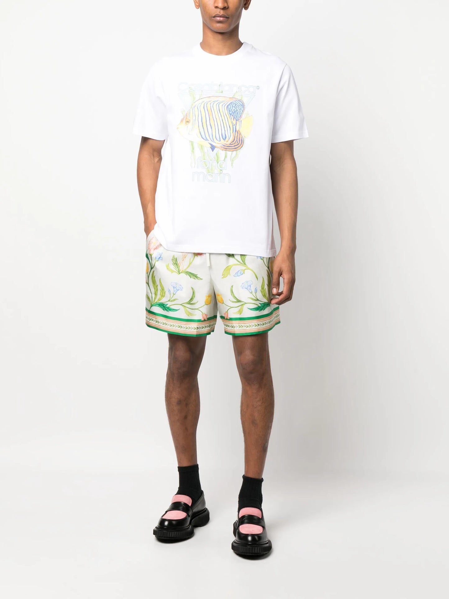 Fond Marin print T-shirt
