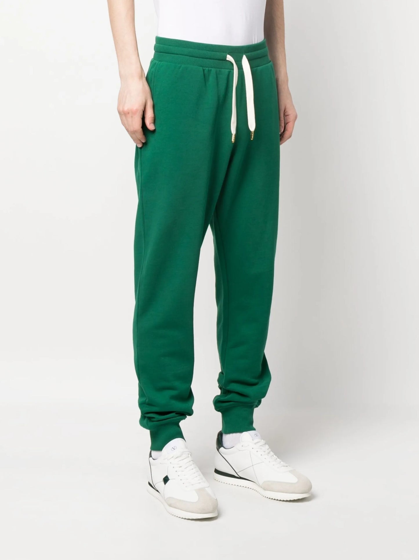 logo-print cotton track pants