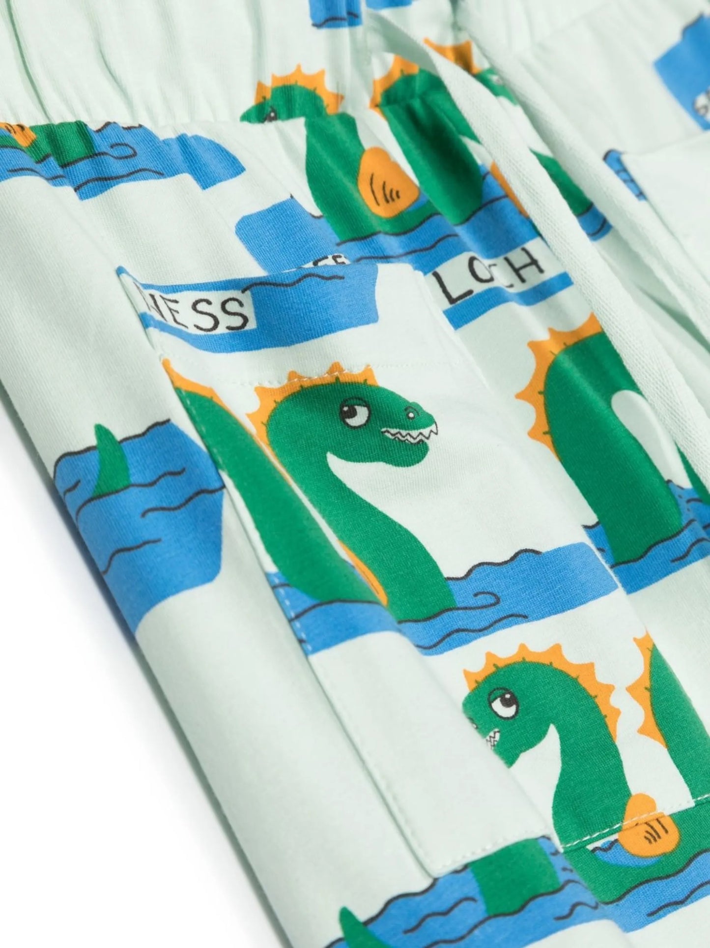 Loch Ness graphic-print track pants