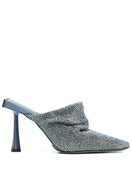 Goliarda metallic mules