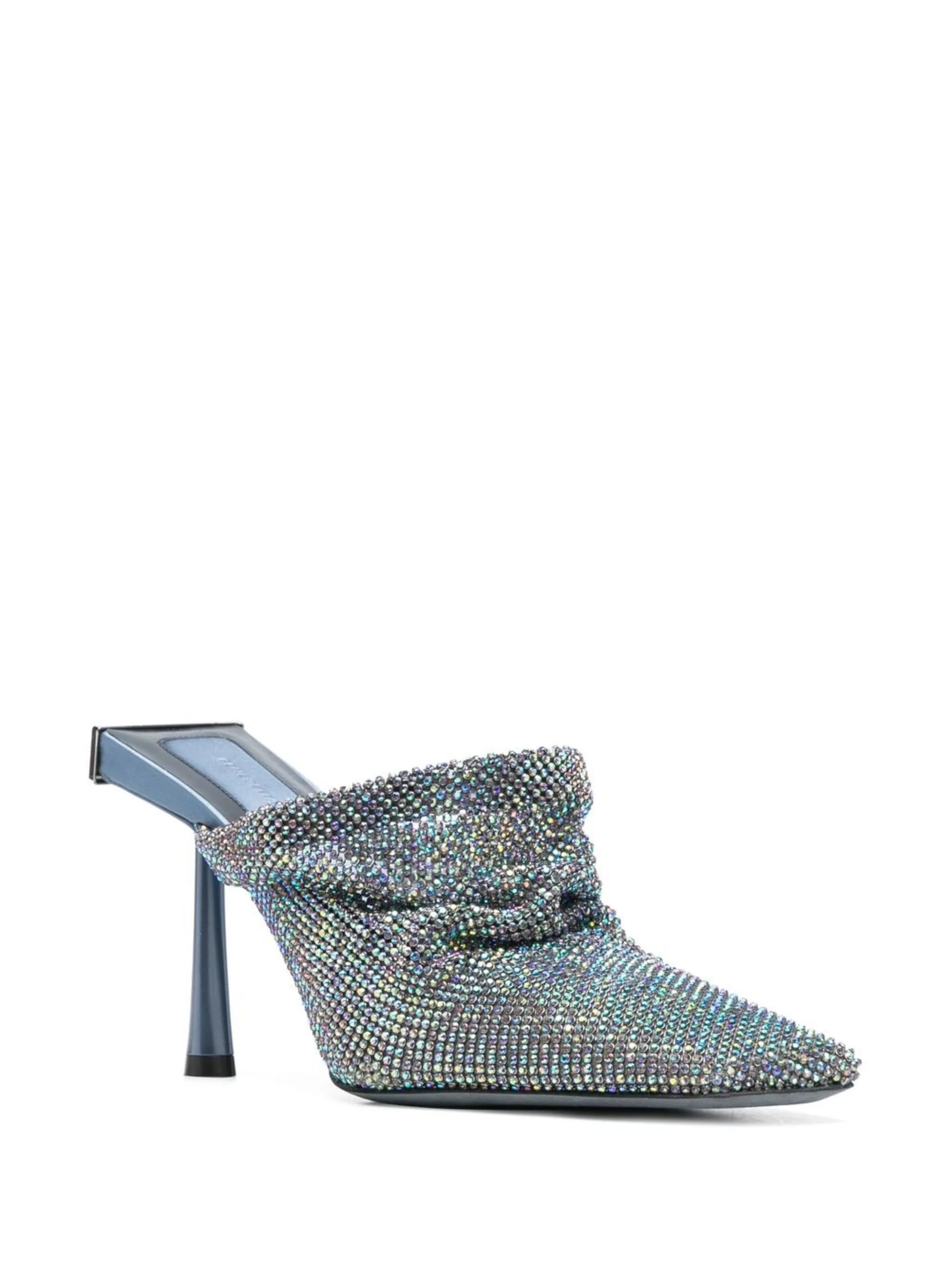 Goliarda metallic mules