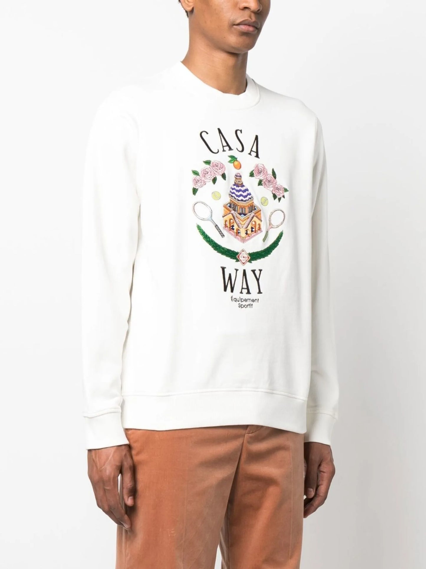 Casa Way embroidered sweatshirt