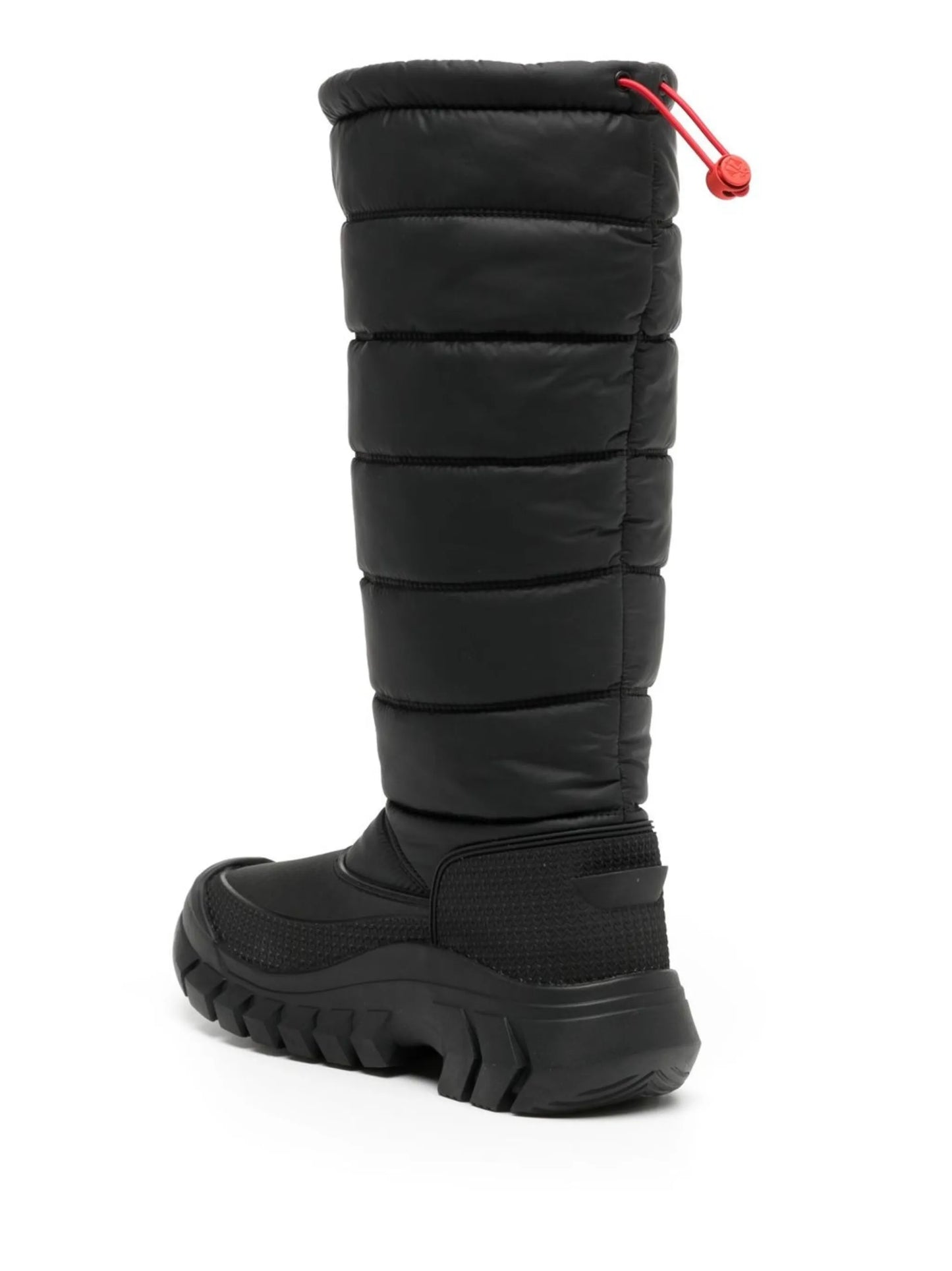 Black Intrepid Quilted Boots
