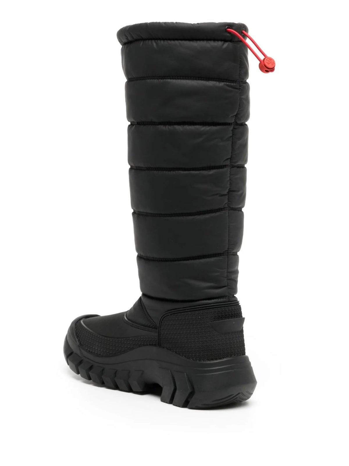 Black Intrepid Quilted Boots