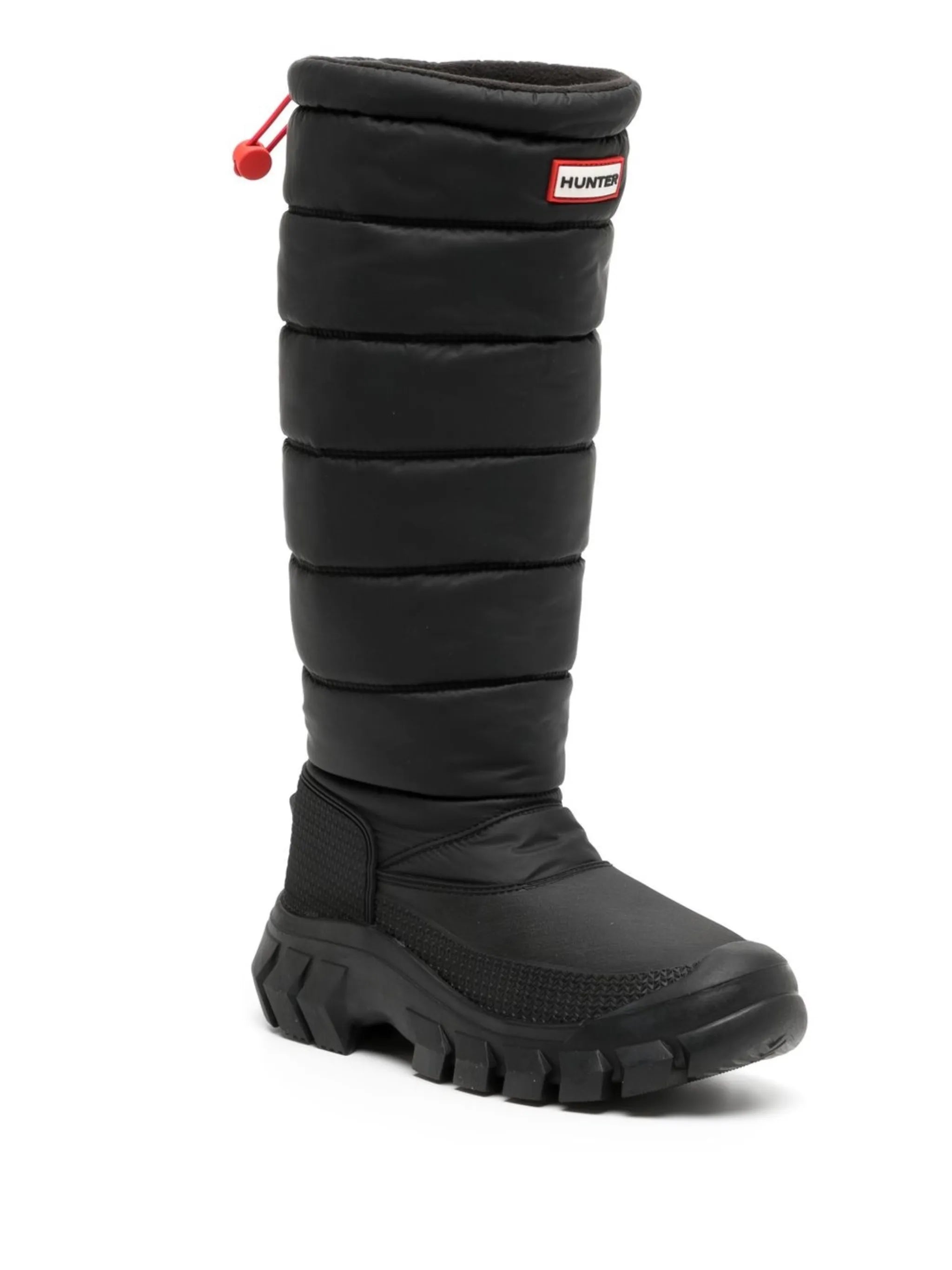 Black Intrepid Quilted Boots