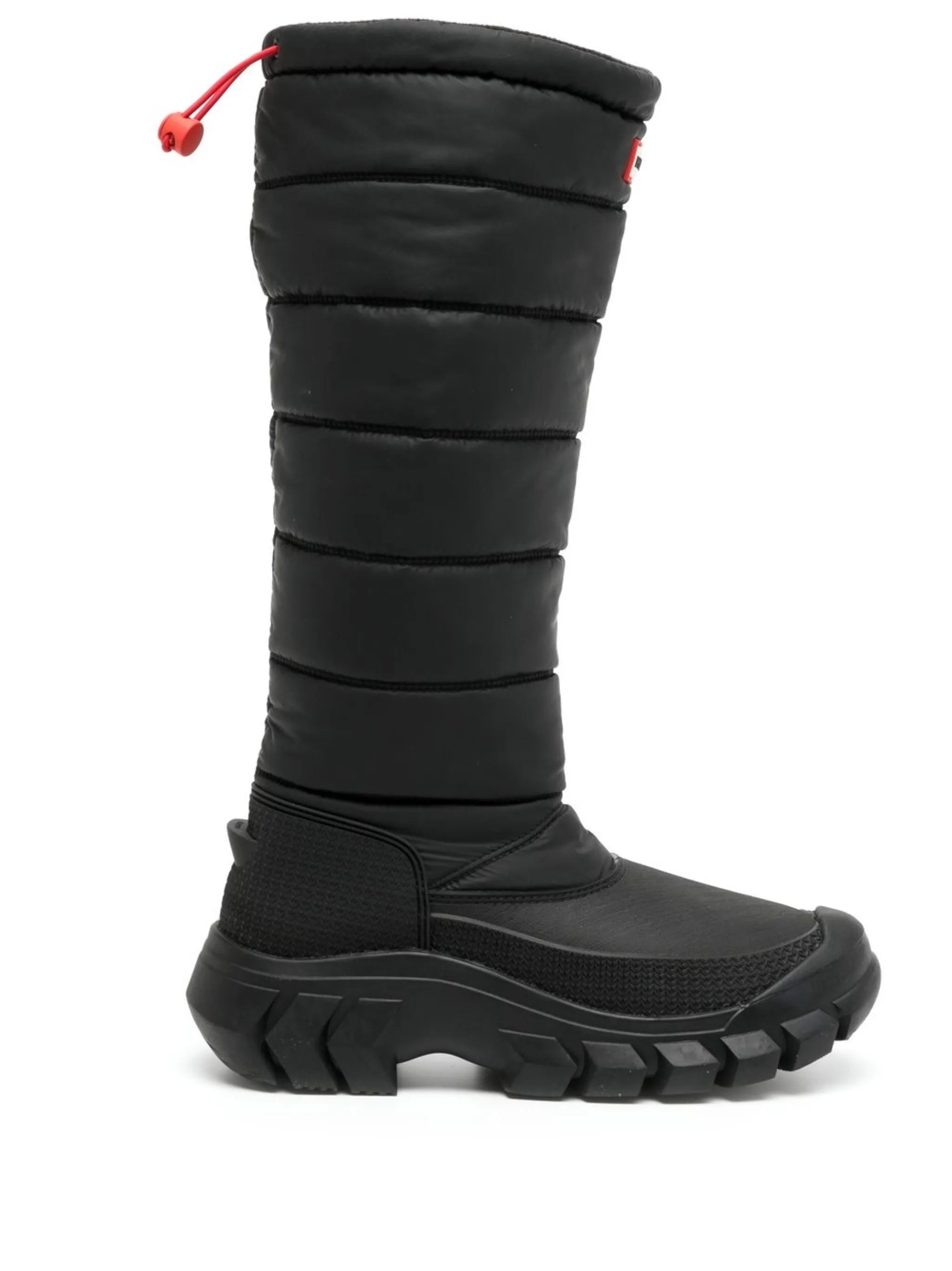 Black Intrepid Quilted Boots