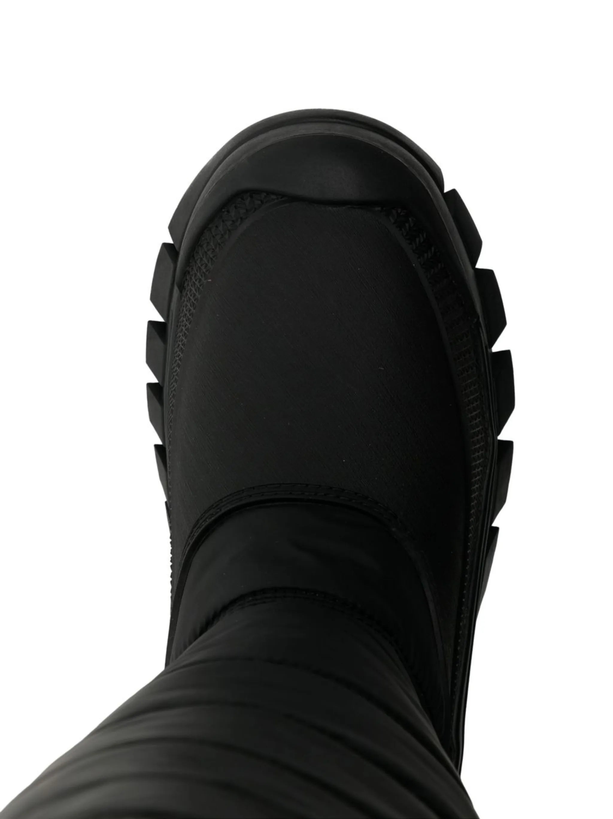 Black Intrepid Quilted Boots