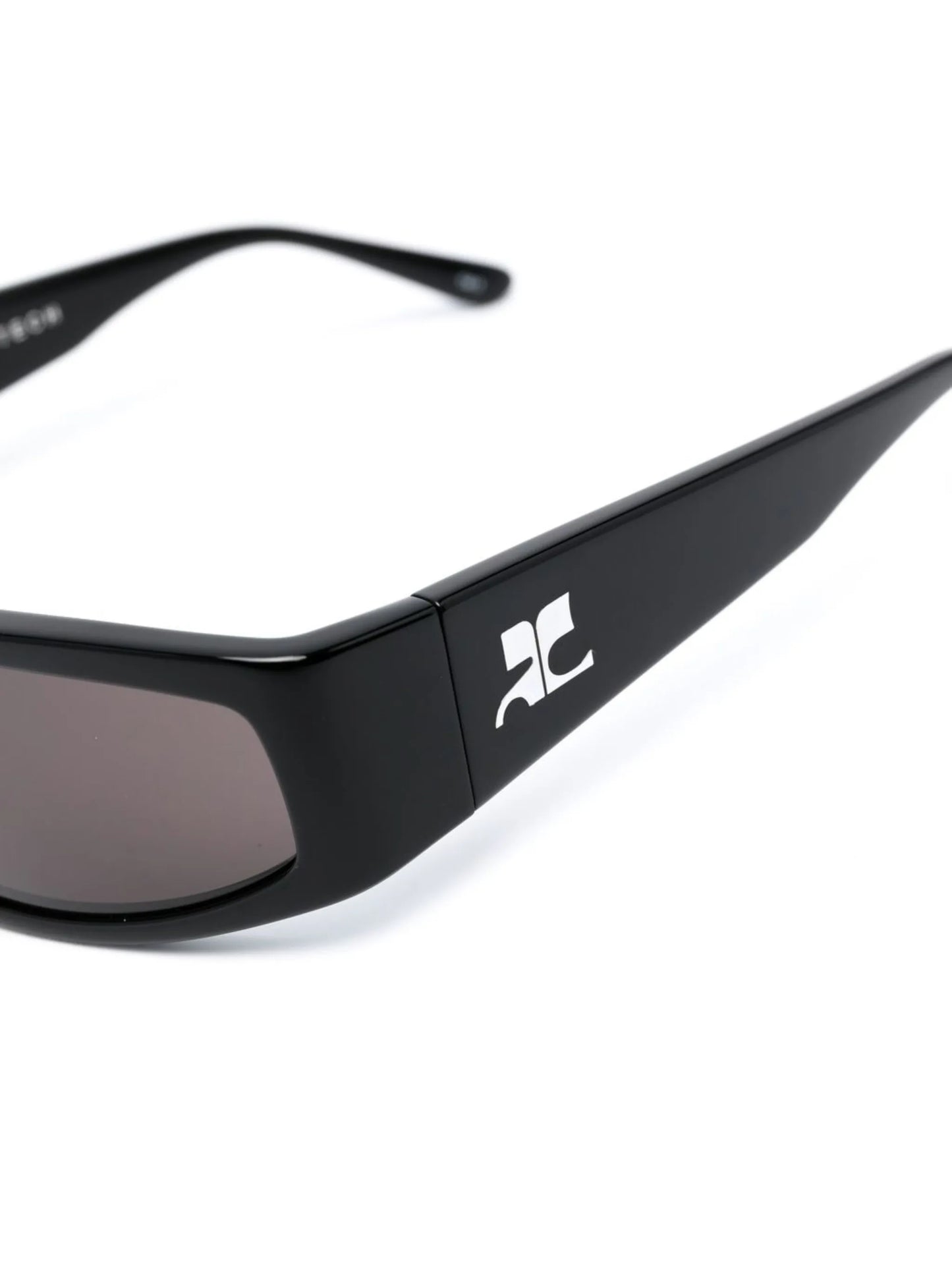 tinted rectangle-frame sunglasses