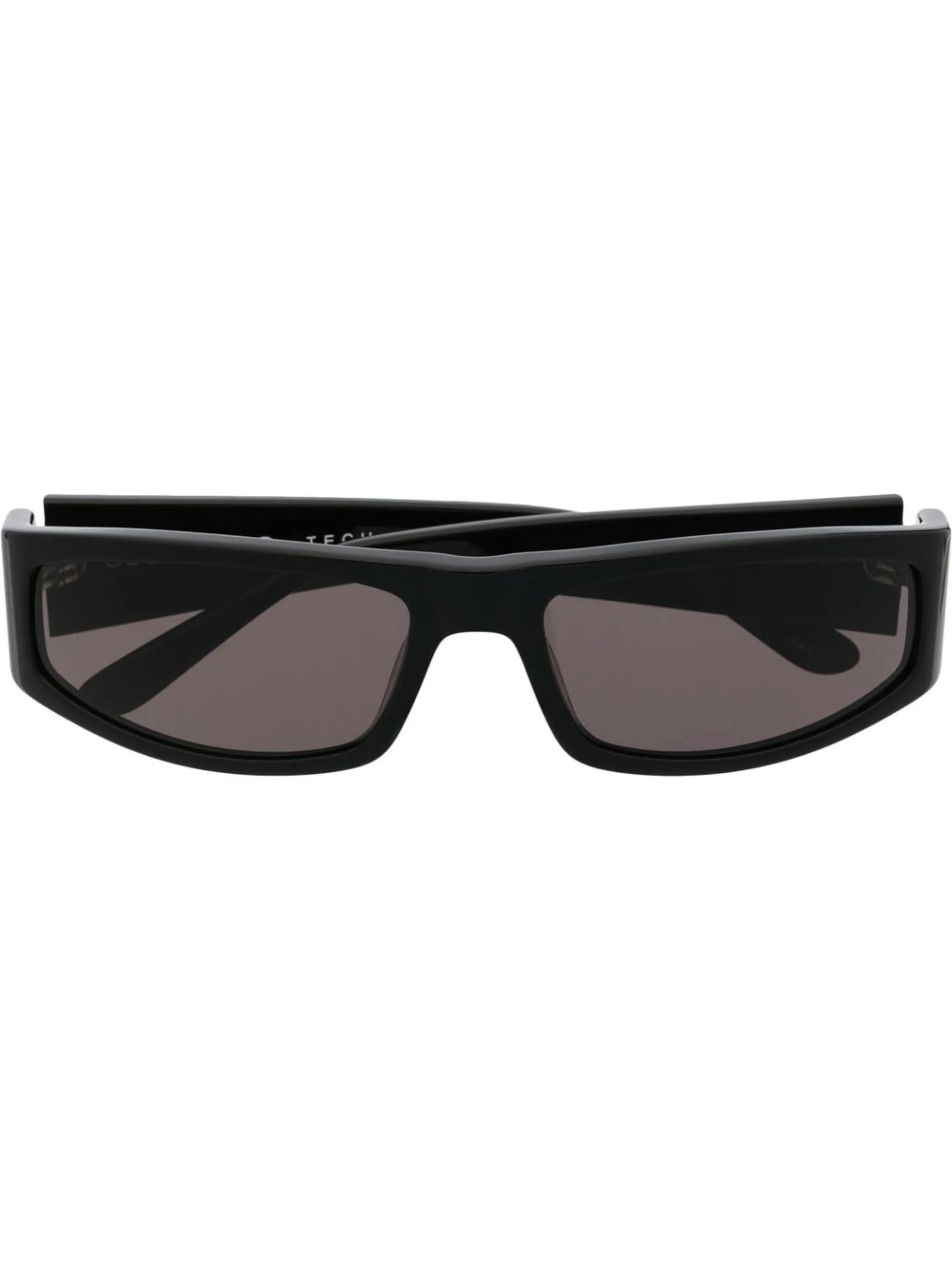 tinted rectangle-frame sunglasses