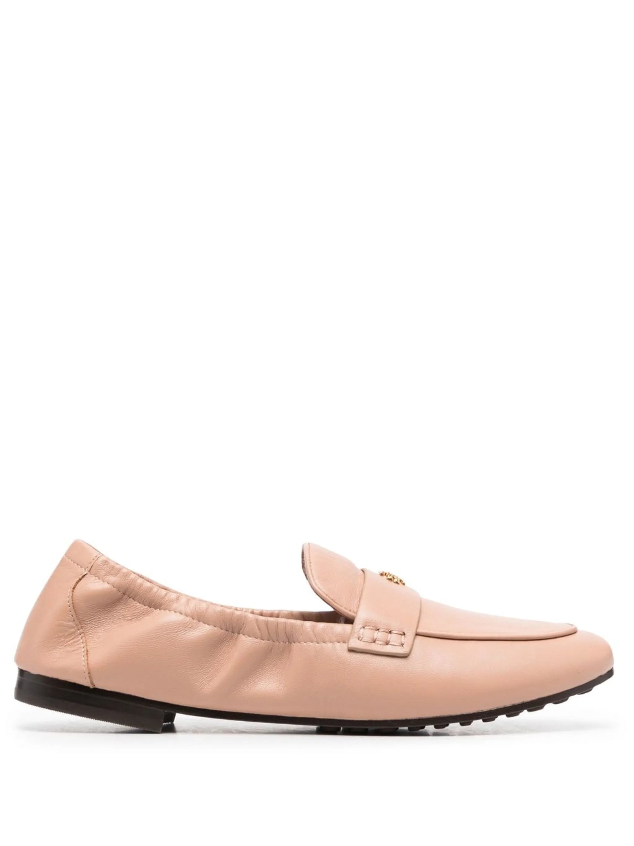 Ballet leather loafers