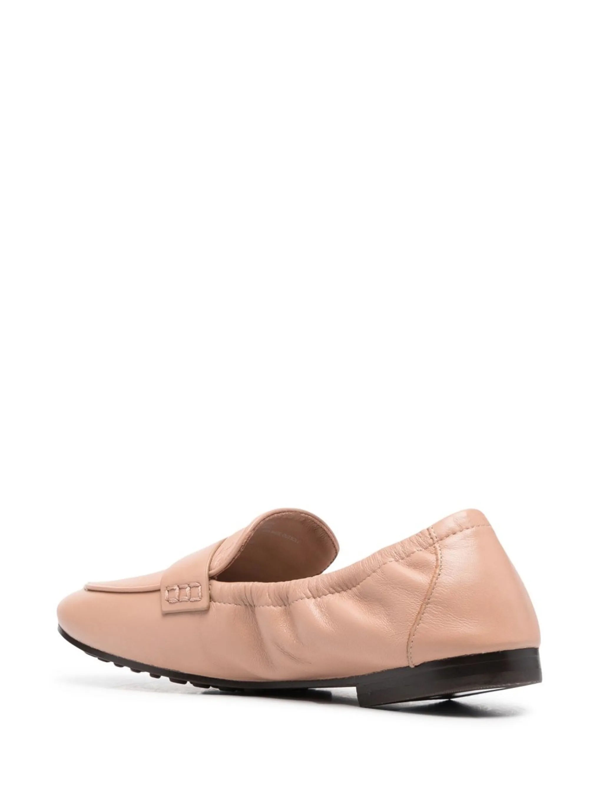 Ballet leather loafers