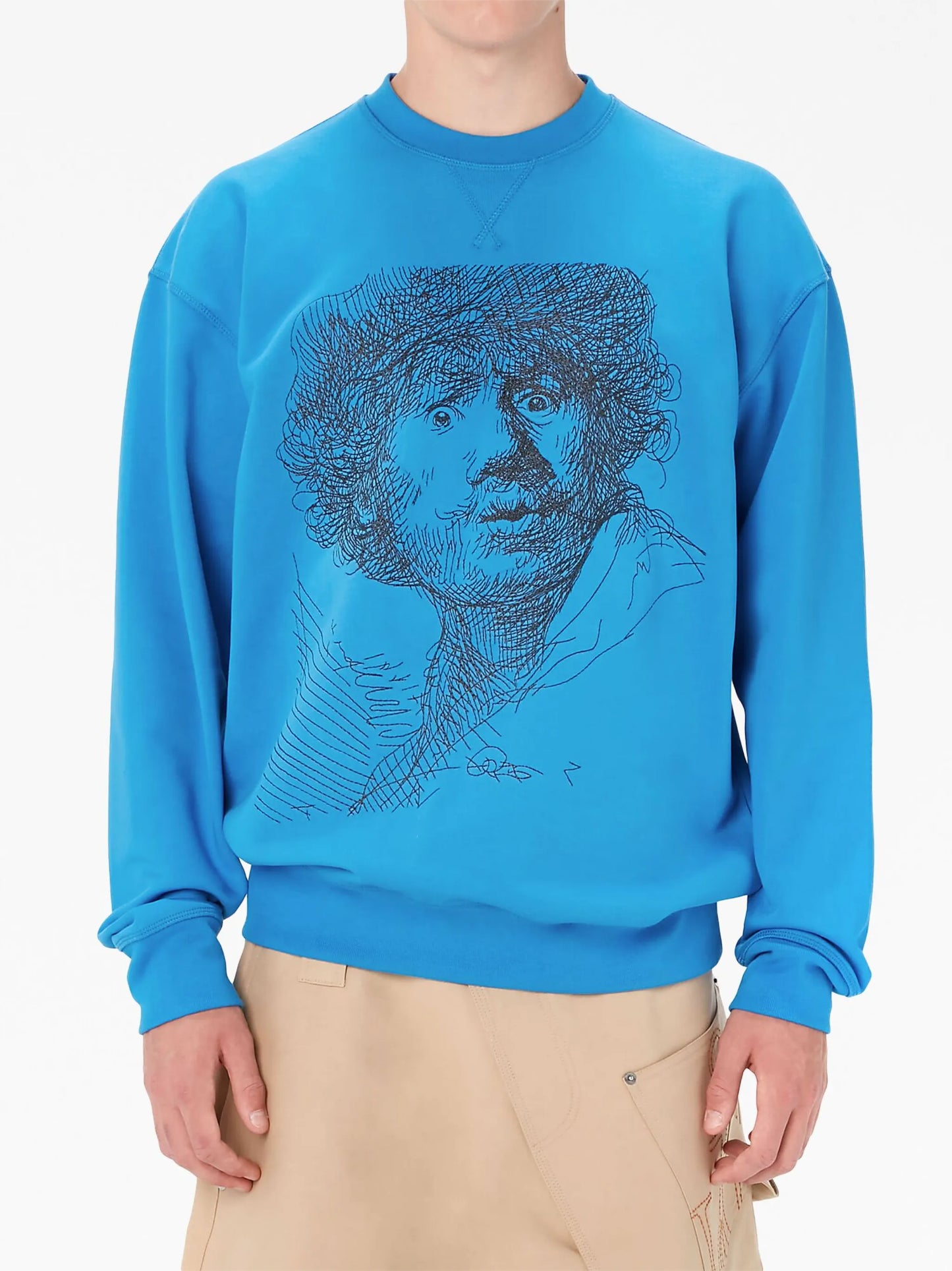 Rembrandt embroidered sweatshirt