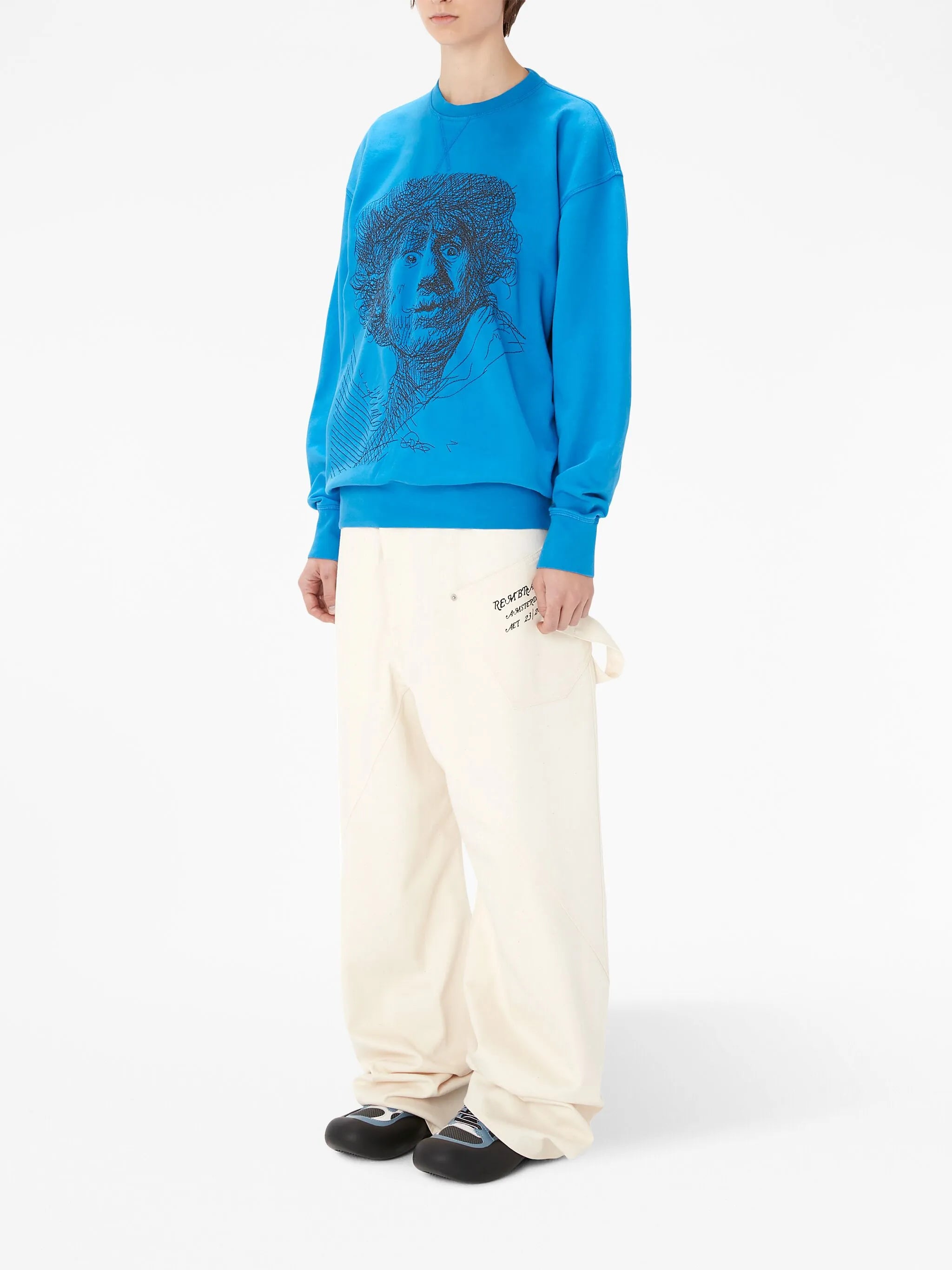 Rembrandt embroidered sweatshirt