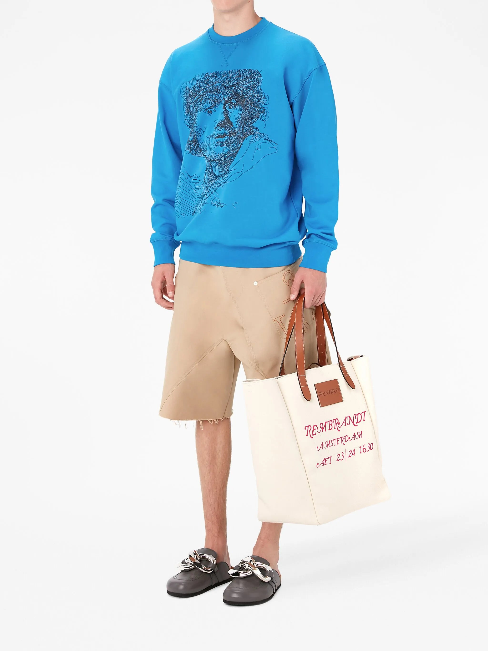Rembrandt embroidered sweatshirt