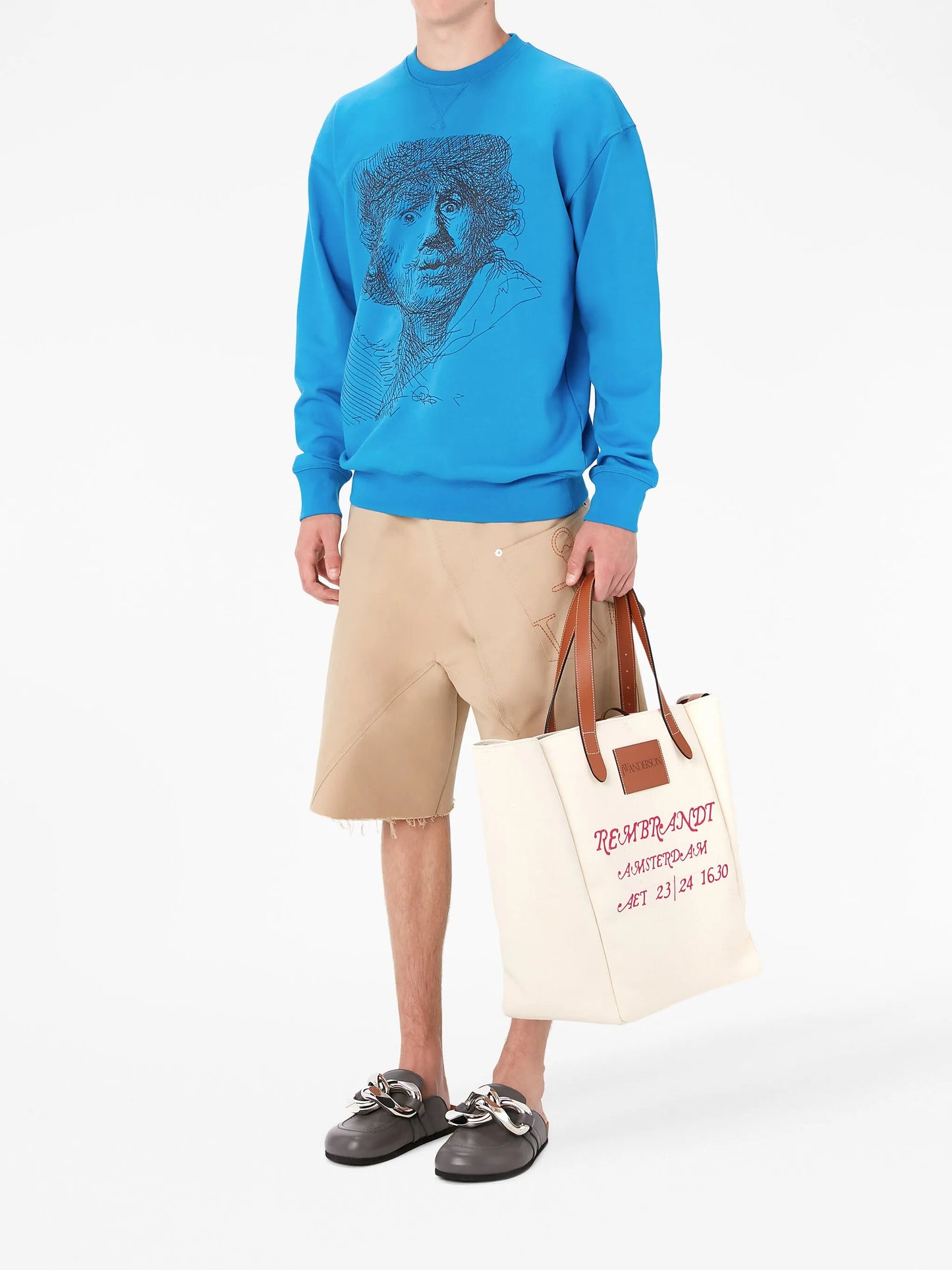 Rembrandt embroidered sweatshirt