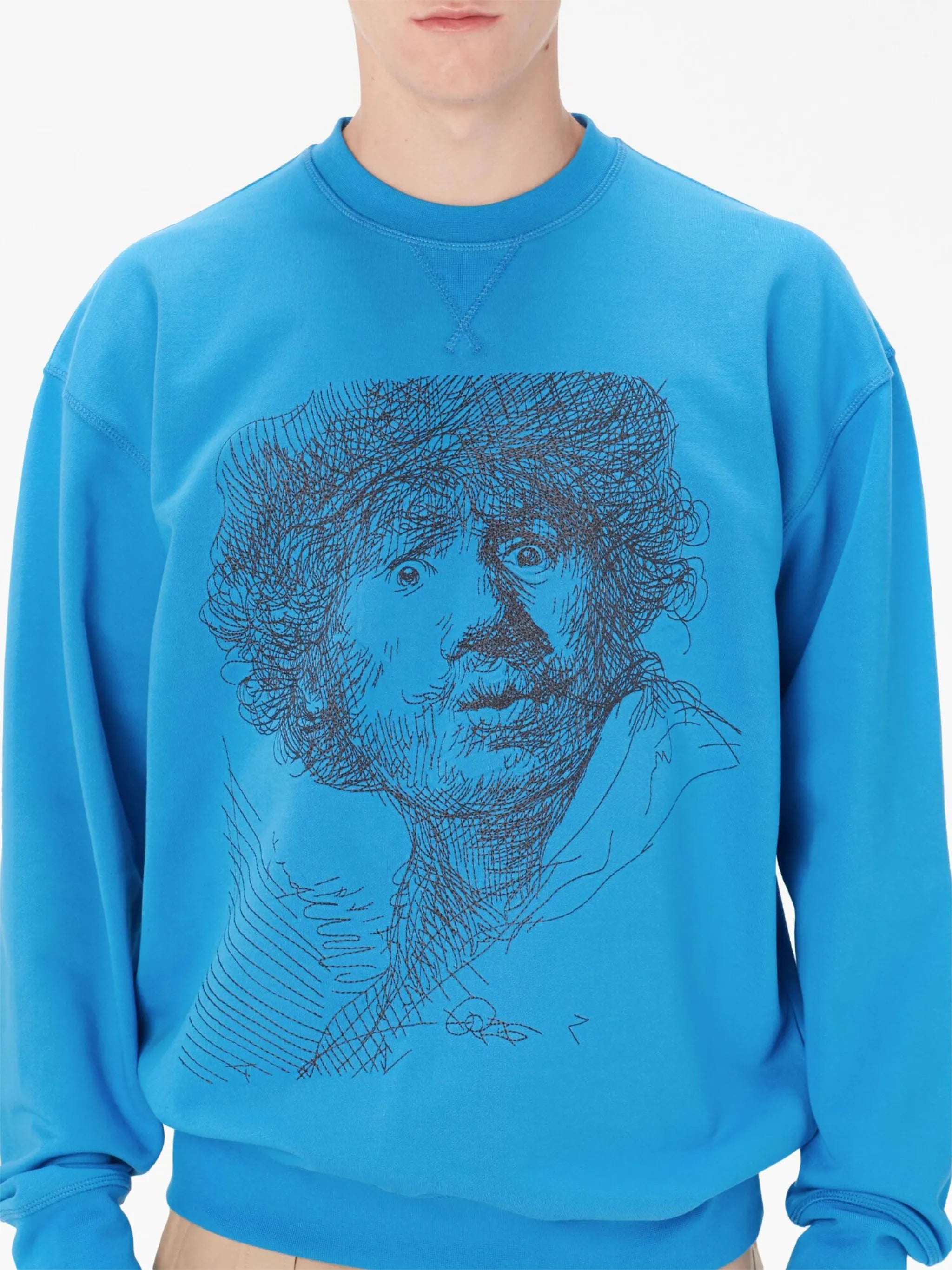 Rembrandt embroidered sweatshirt