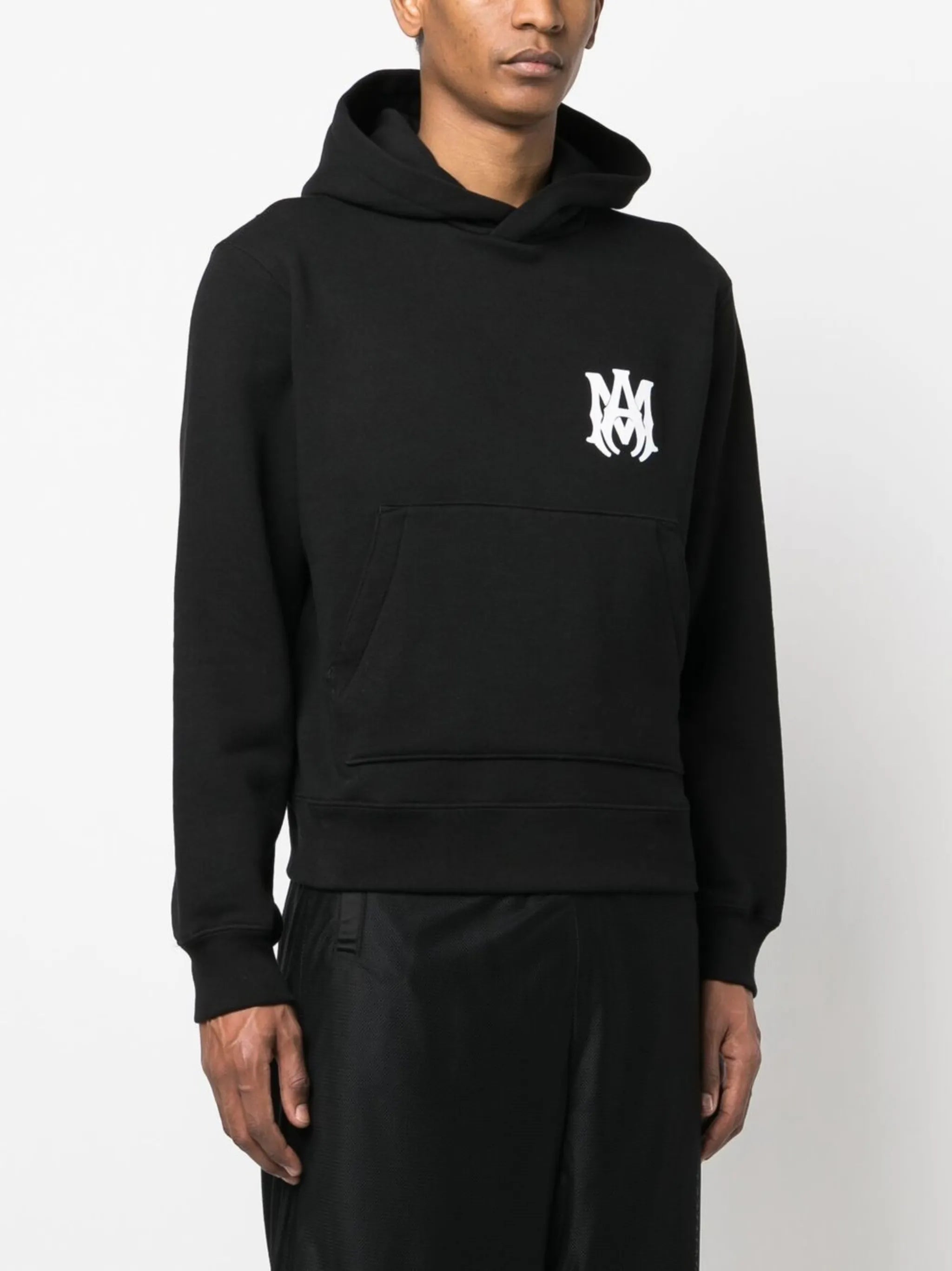 MA core logo-print hoodie