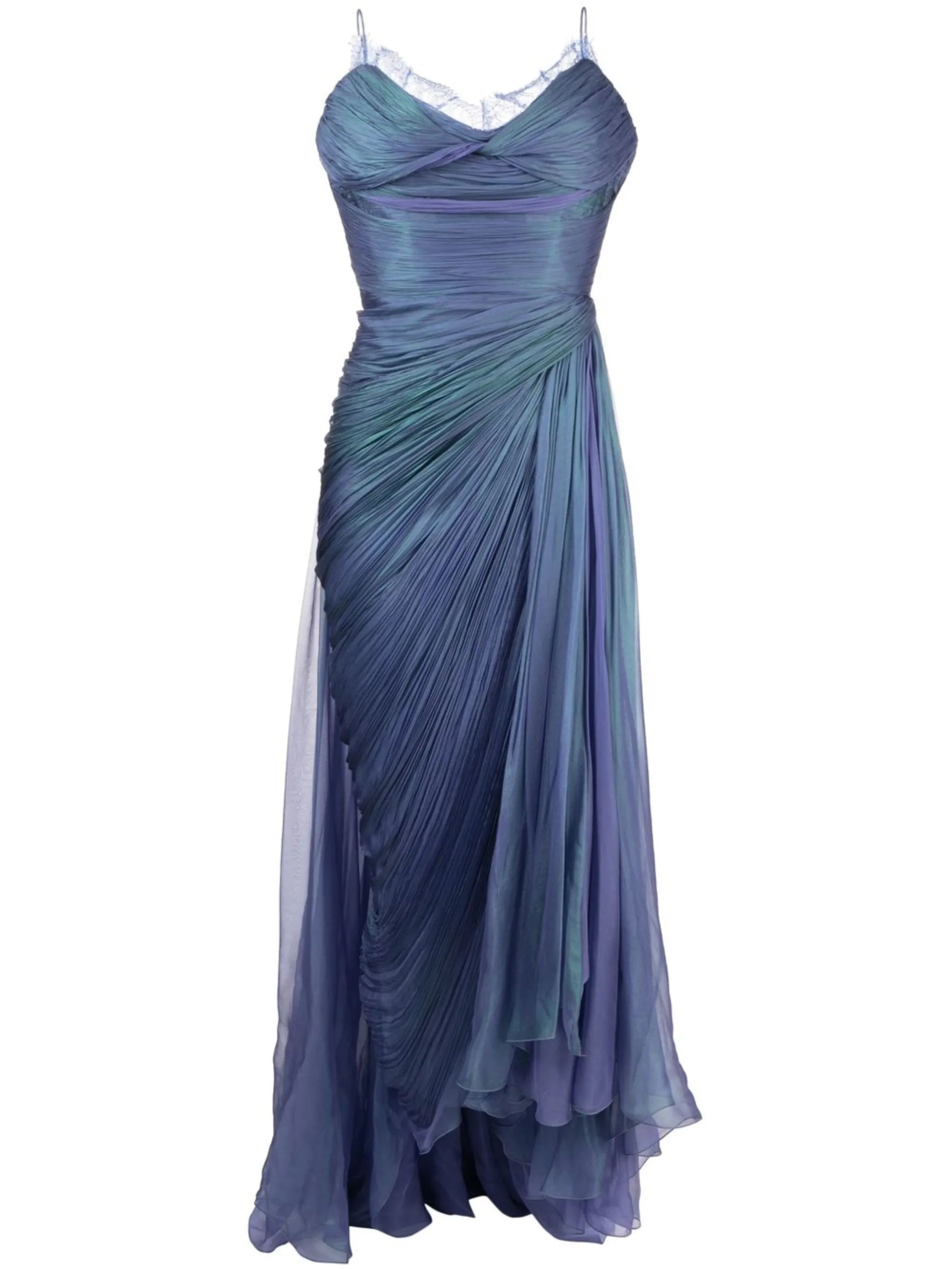 Gracie silk midi dress