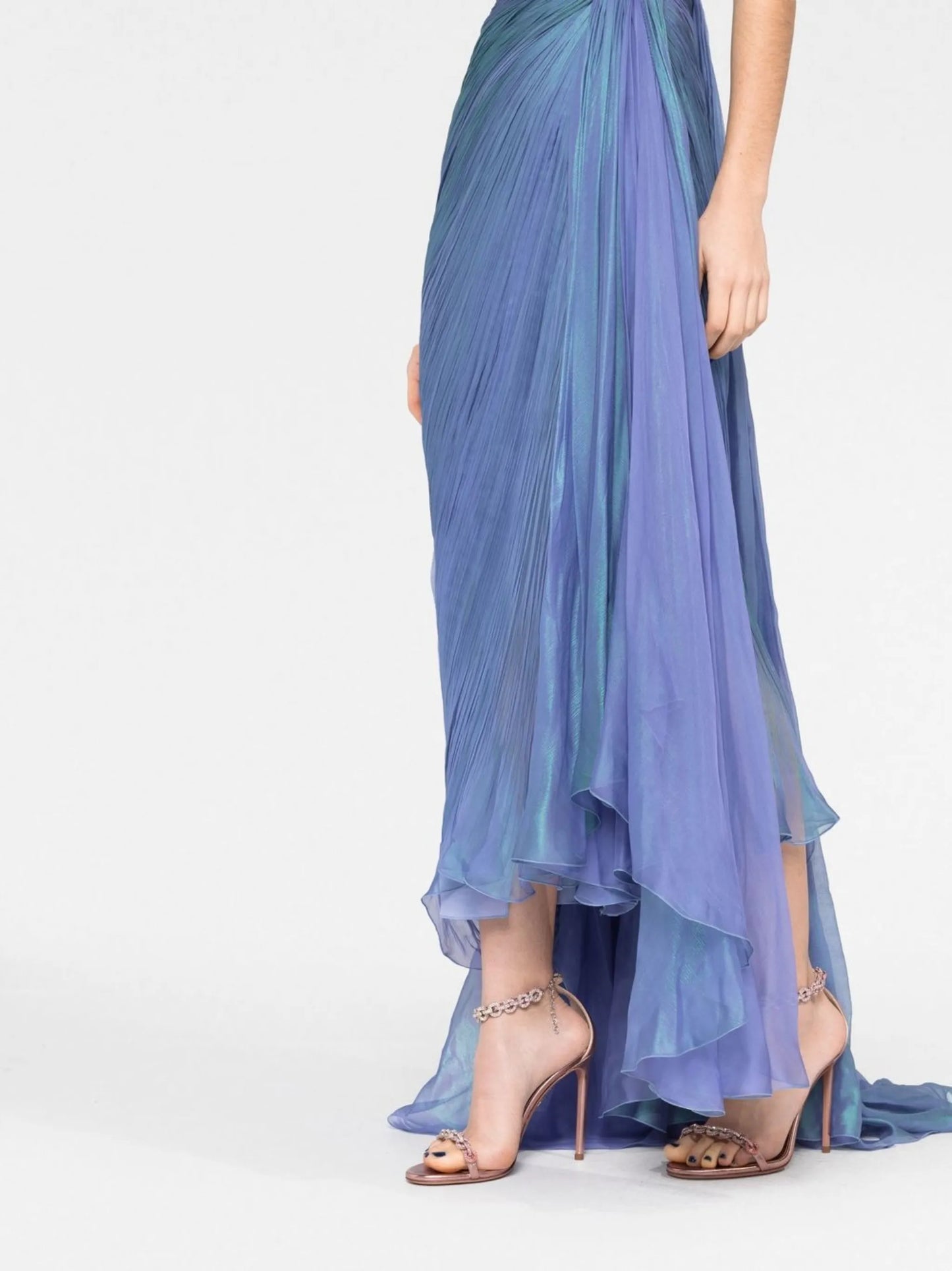Gracie silk midi dress