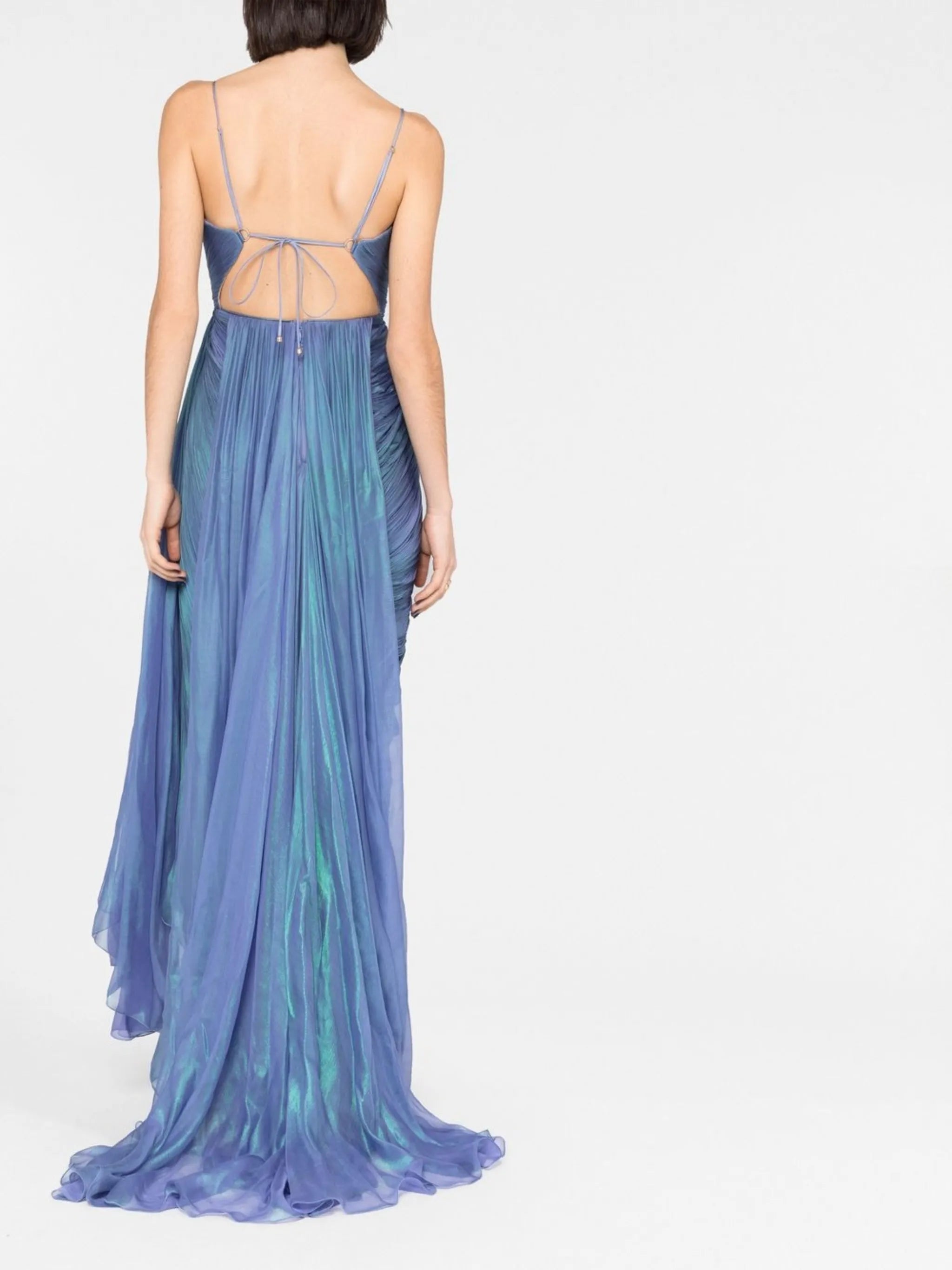 Gracie silk midi dress