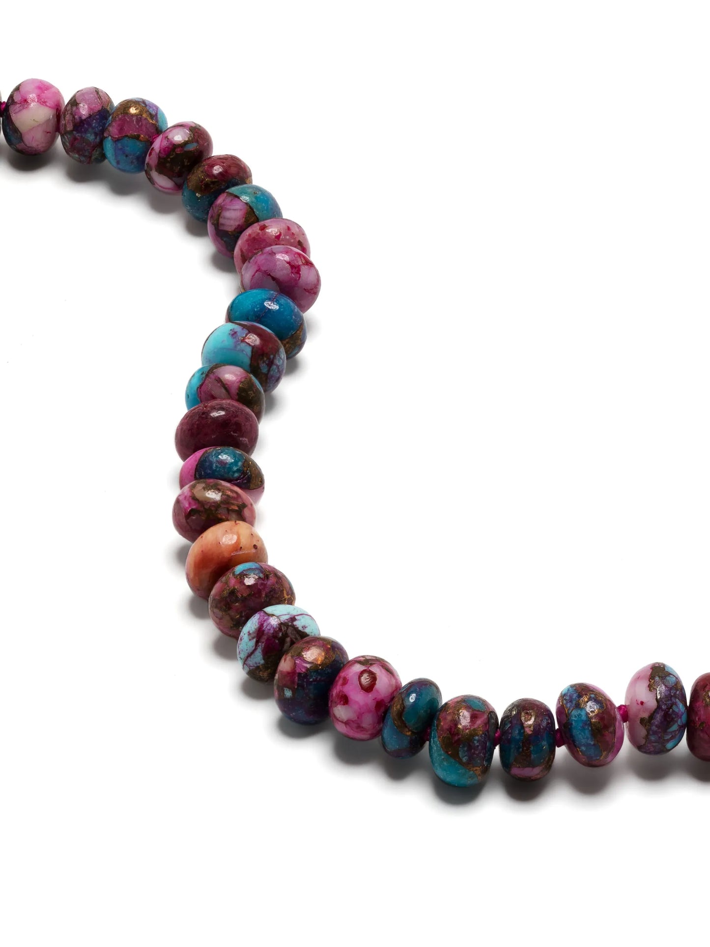 14kt yellow gold Purple Dahlia turquoise bracelet