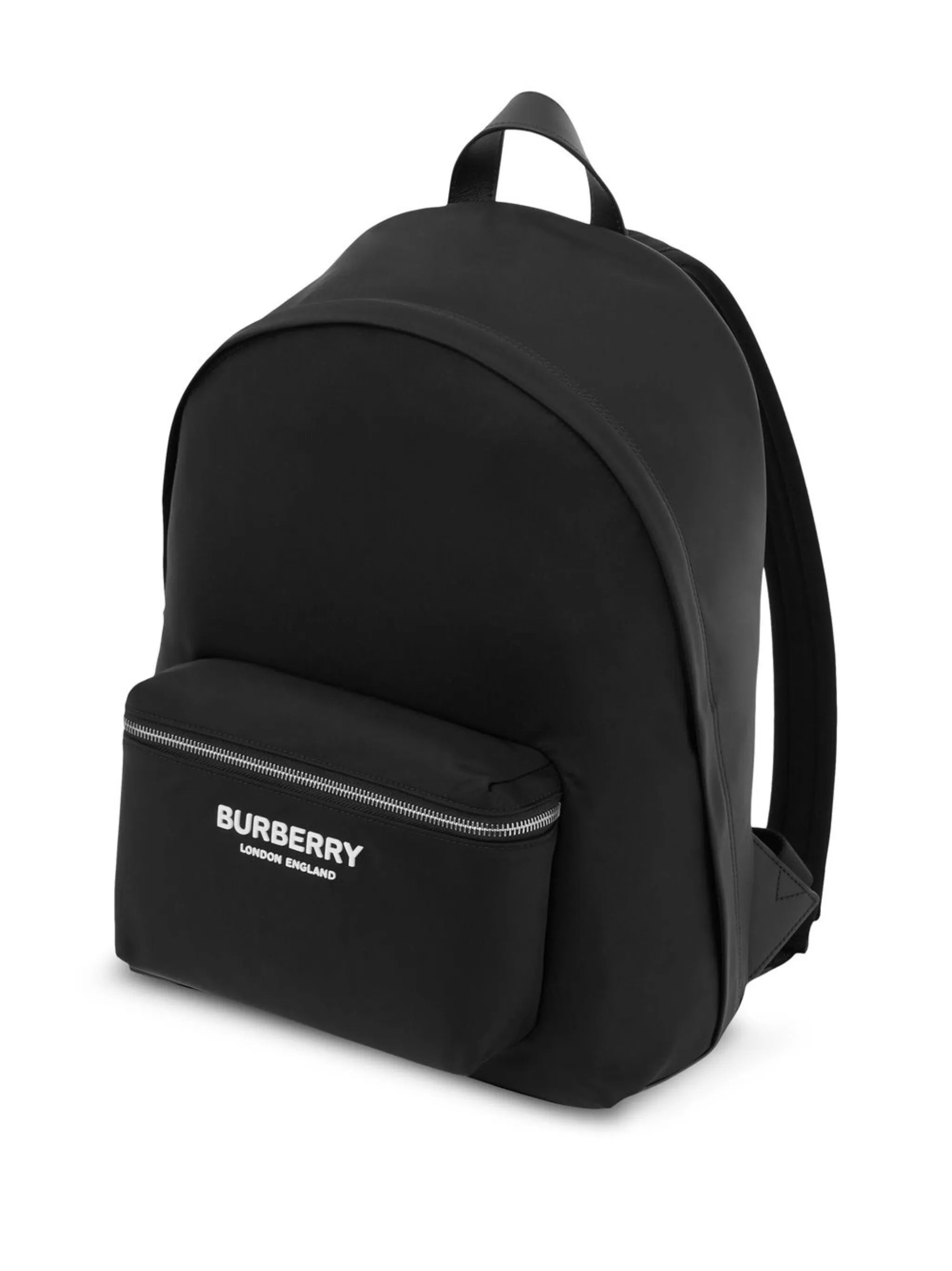 logo-print zip-around backpack