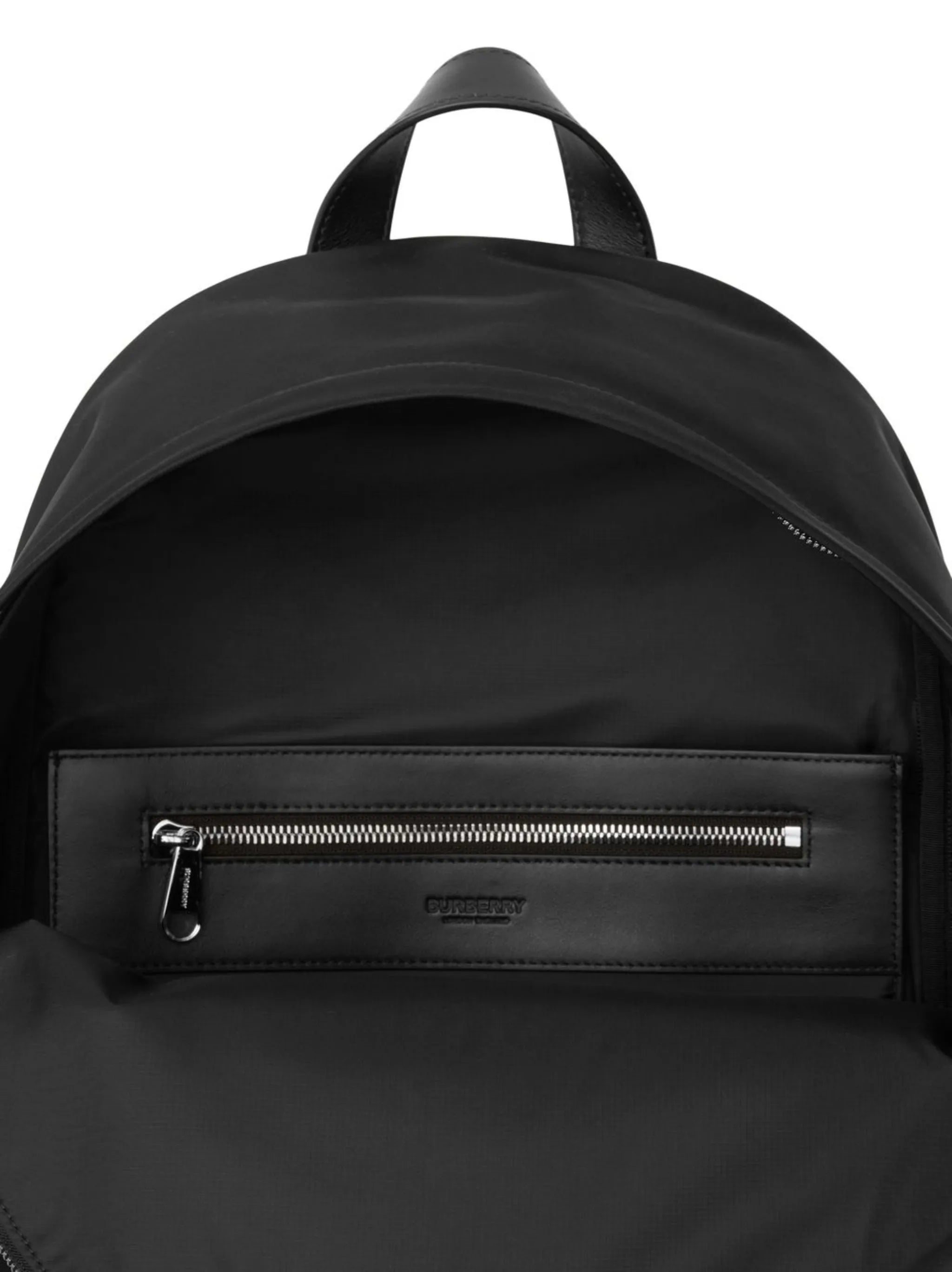 logo-print zip-around backpack